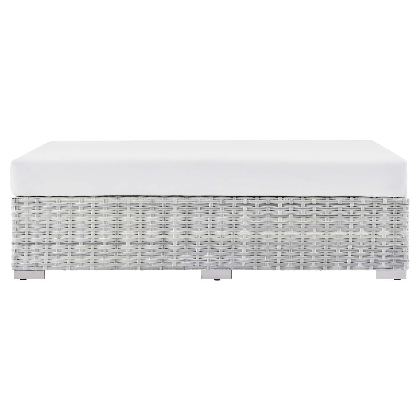 Modway Convene Outdoor Patio Rectangular Ottoman - EEI-4308 | Outdoor Ottomans | Modishstore - 15