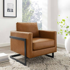 Modway Posse Vegan Leather Accent Chair - EEI-4392
