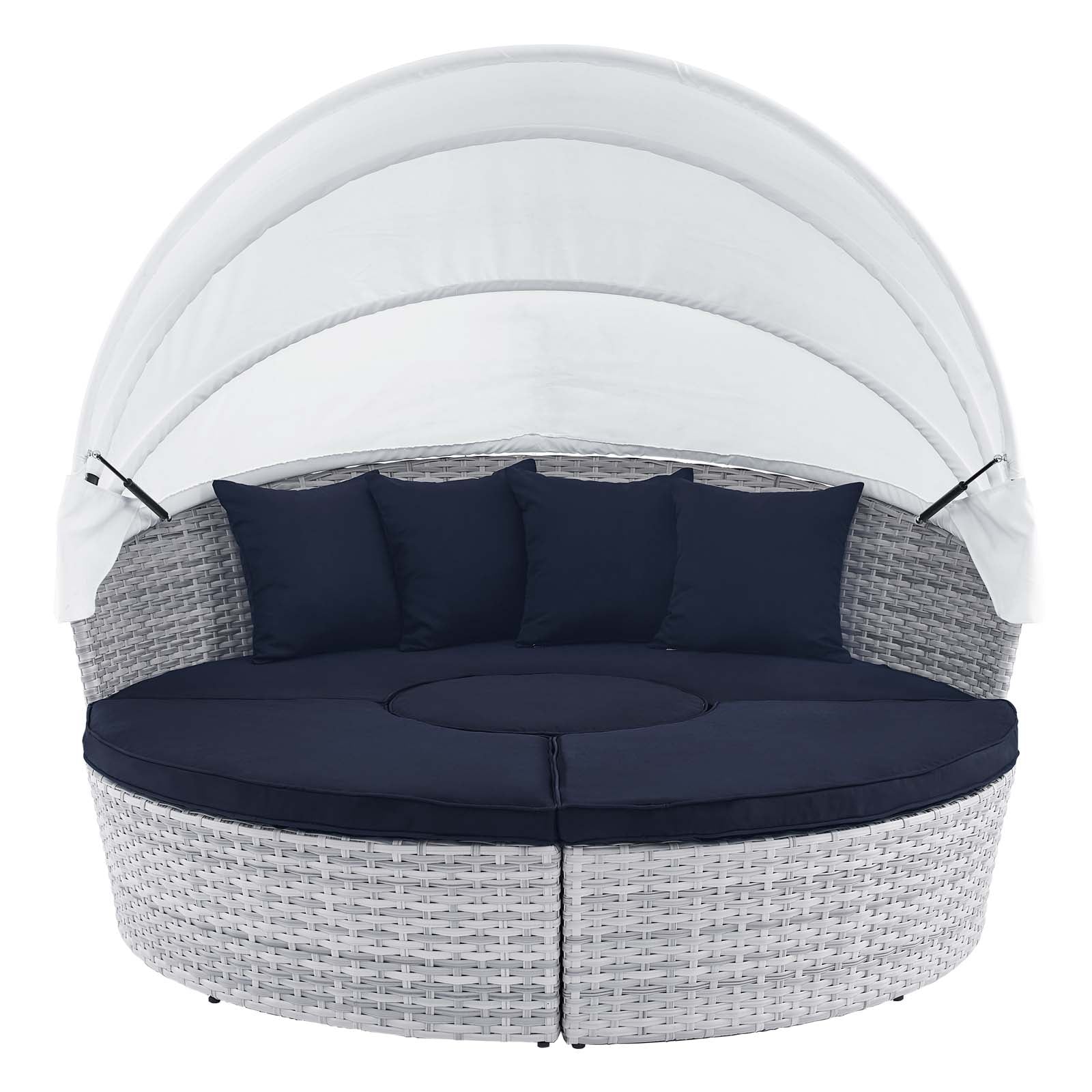 Scottsdale Canopy Outdoor Patio Daybed By Modway | Outdoor Patio Daybed | Modishstore-22