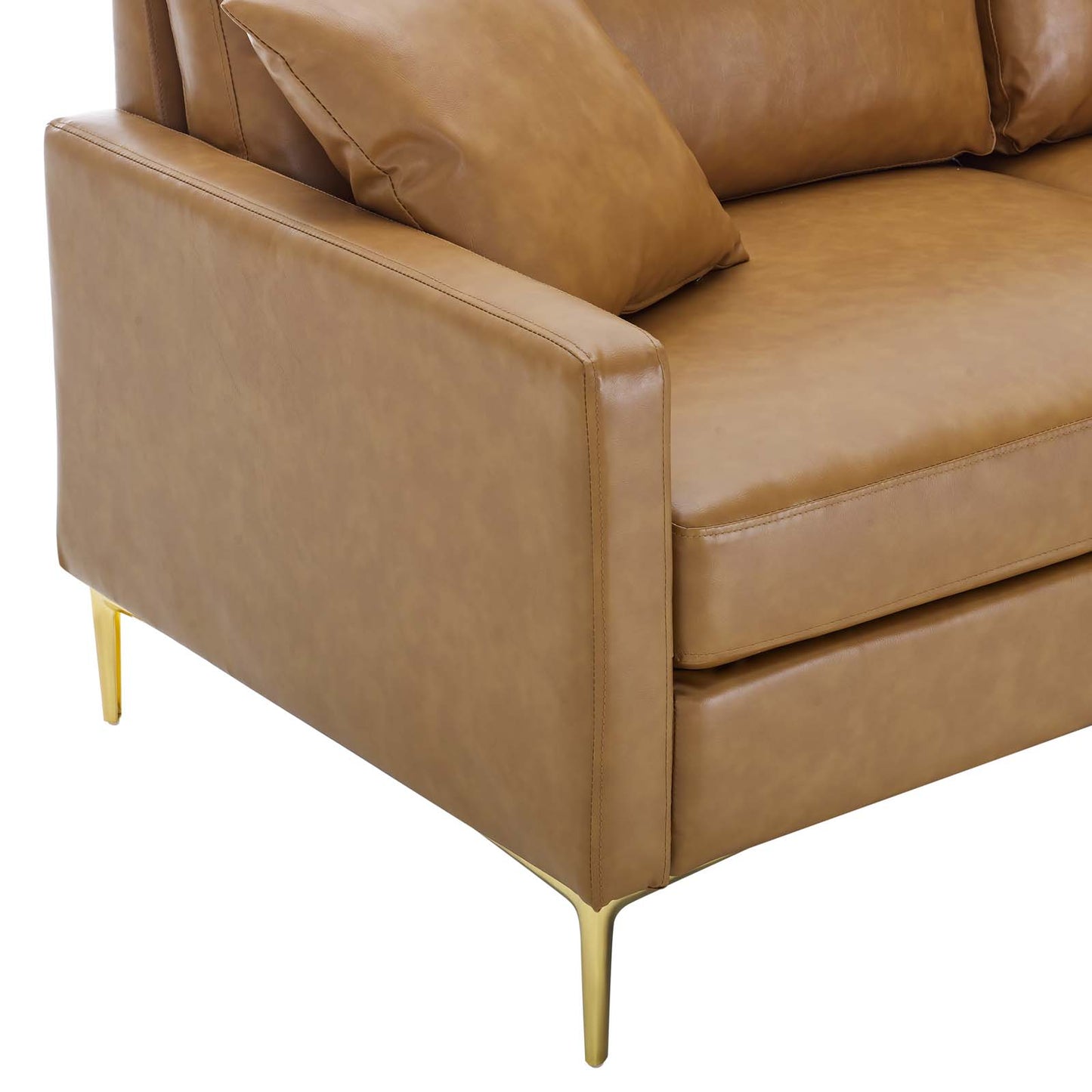 Juliana Vegan Leather Sofa By Modway - EEI-4448 | Sofas | Modishstore - 6