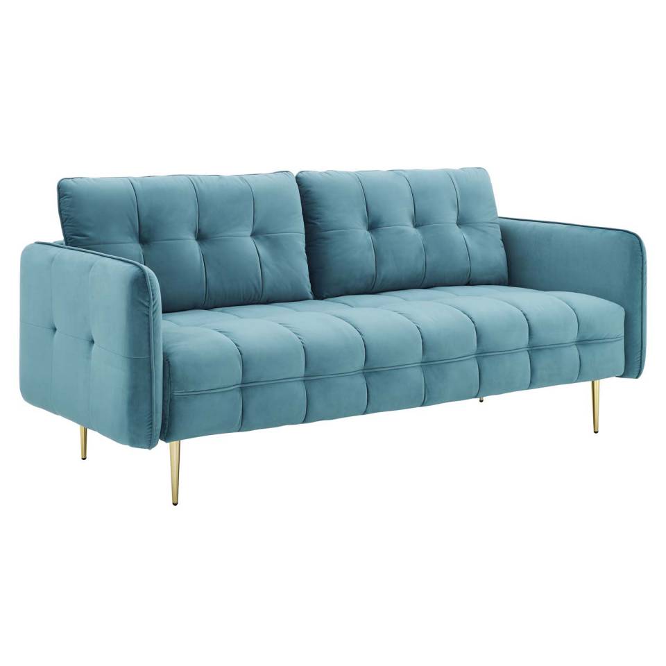 Modway Cameron Tufted Performance Velvet Sofa - EEI-4450 | Sofas | Modishstore - 11