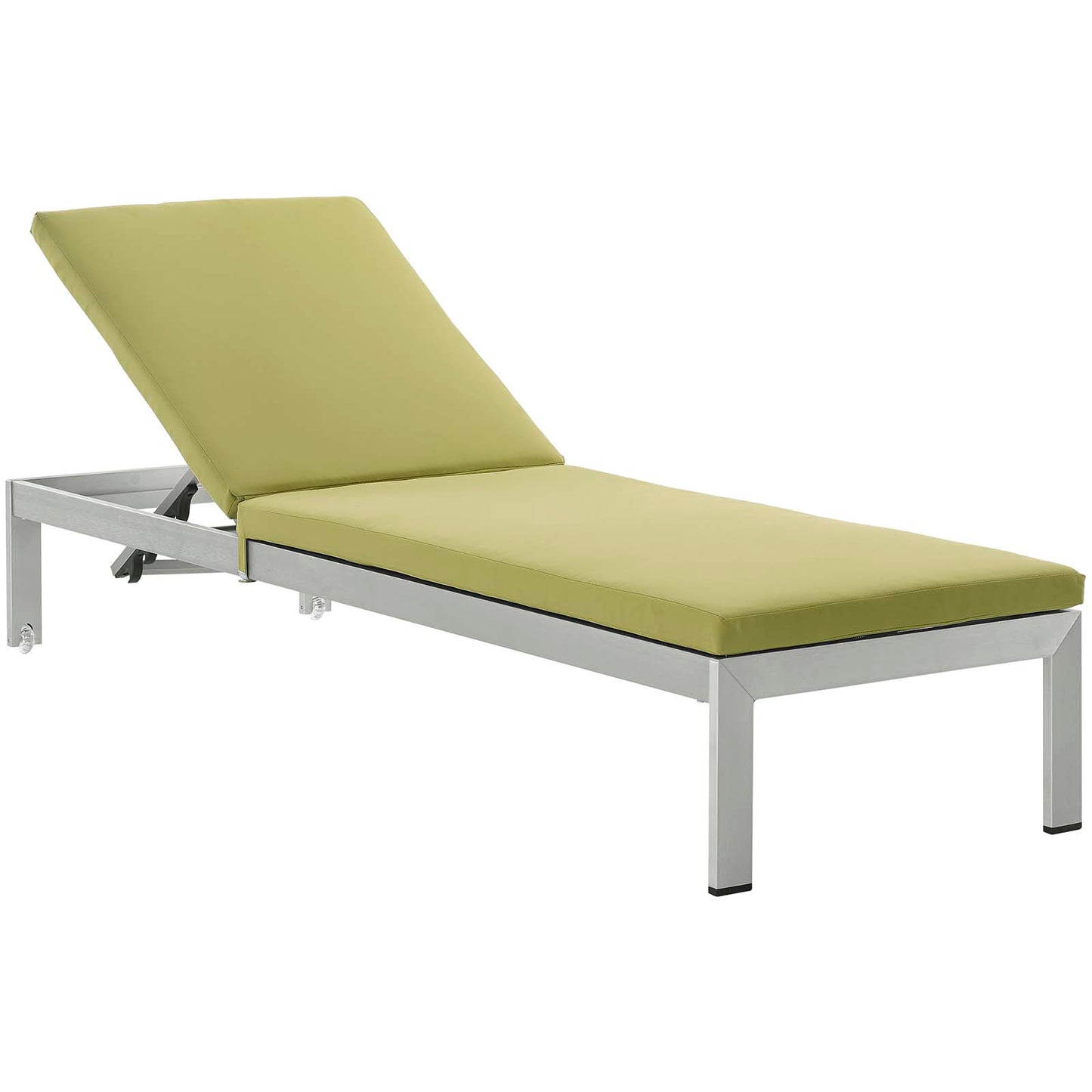 Modway Shore Outdoor Patio Aluminum Chaise with Cushions - EEI-4501 | Outdoor Chaise Lounges | Modishstore - 25