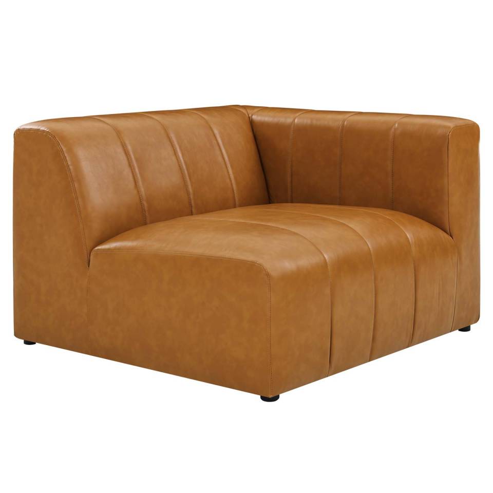 Modway Bartlett Vegan Leather Vegan Leather 4-Piece Sectional Sofa | Sofas | Modishstore-3