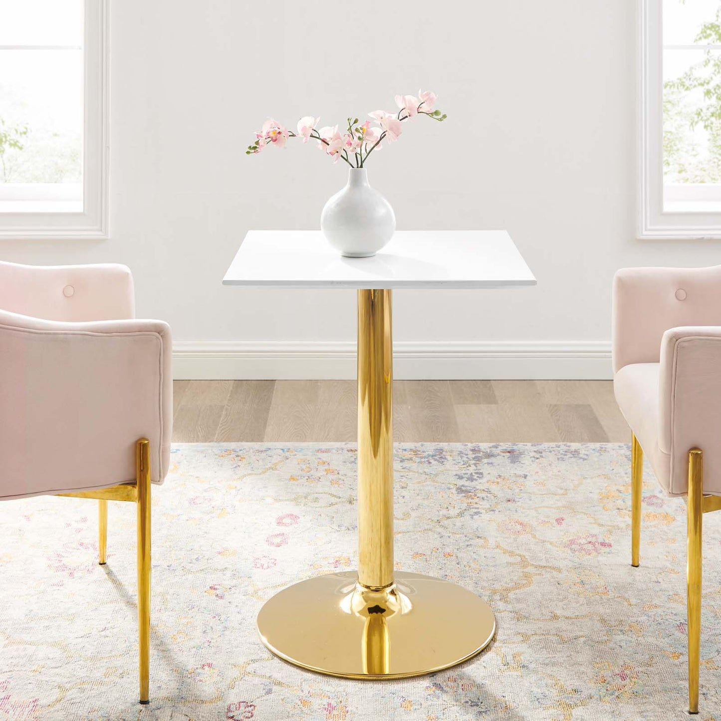 Modway Verne 24" Square Dining Table - EEI-4545 | Dining Tables | Modishstore - 6