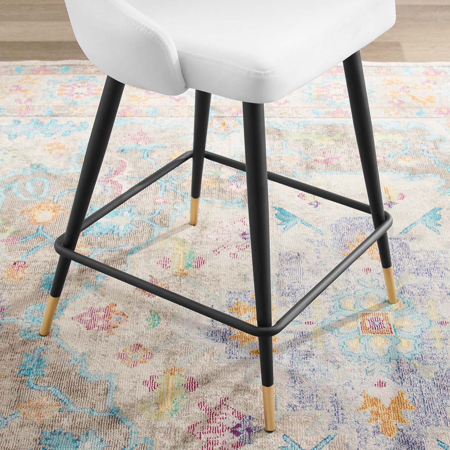 Adorn Performance Velvet Counter Stool Set of 2 By Modway - EEI-4594 | Counter Stools | Modishstore - 32