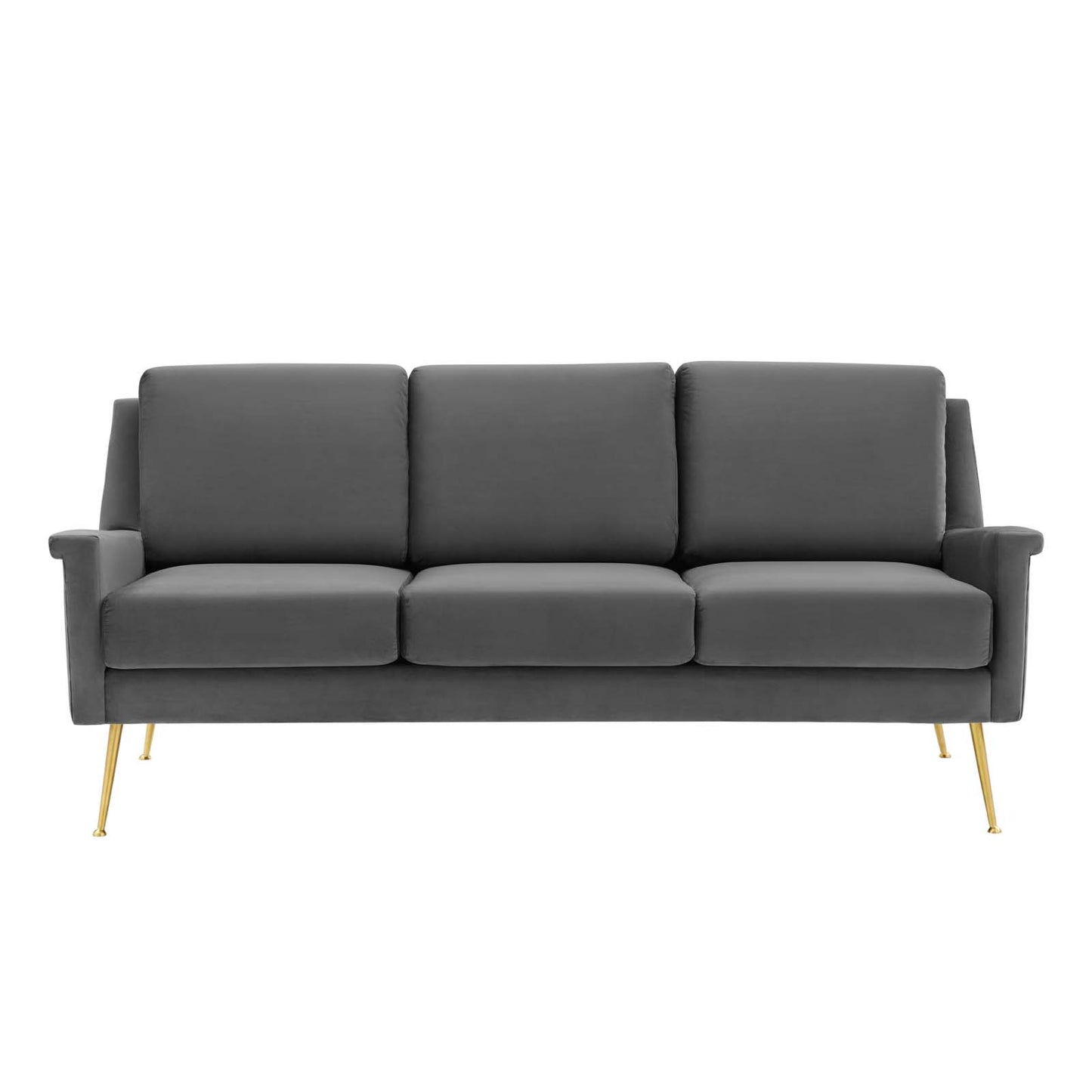Chesapeake Performance Velvet Sofa By Modway - EEI-4627 | Sofas | Modishstore - 5