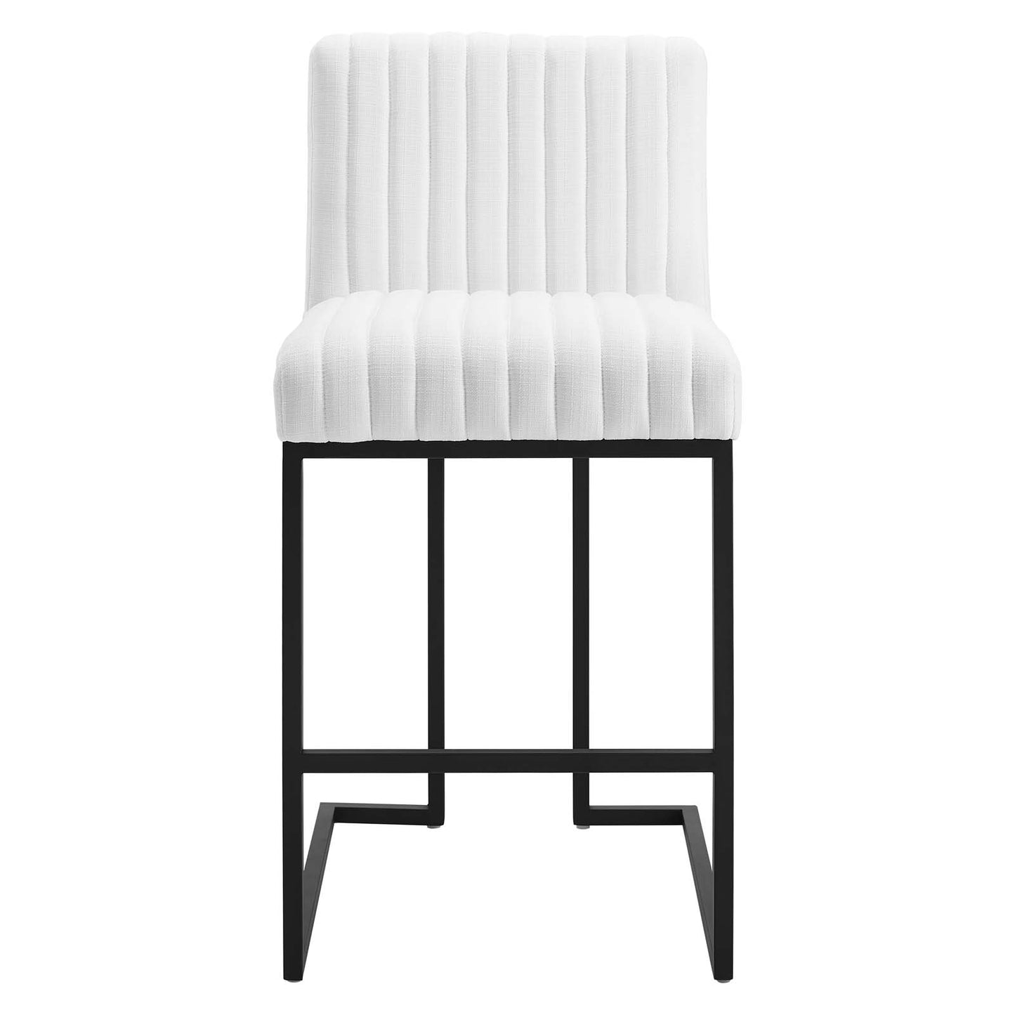 Indulge Channel Tufted Fabric Counter Stool By Modway - EEI-4653 | Bar Stools | Modishstore - 16