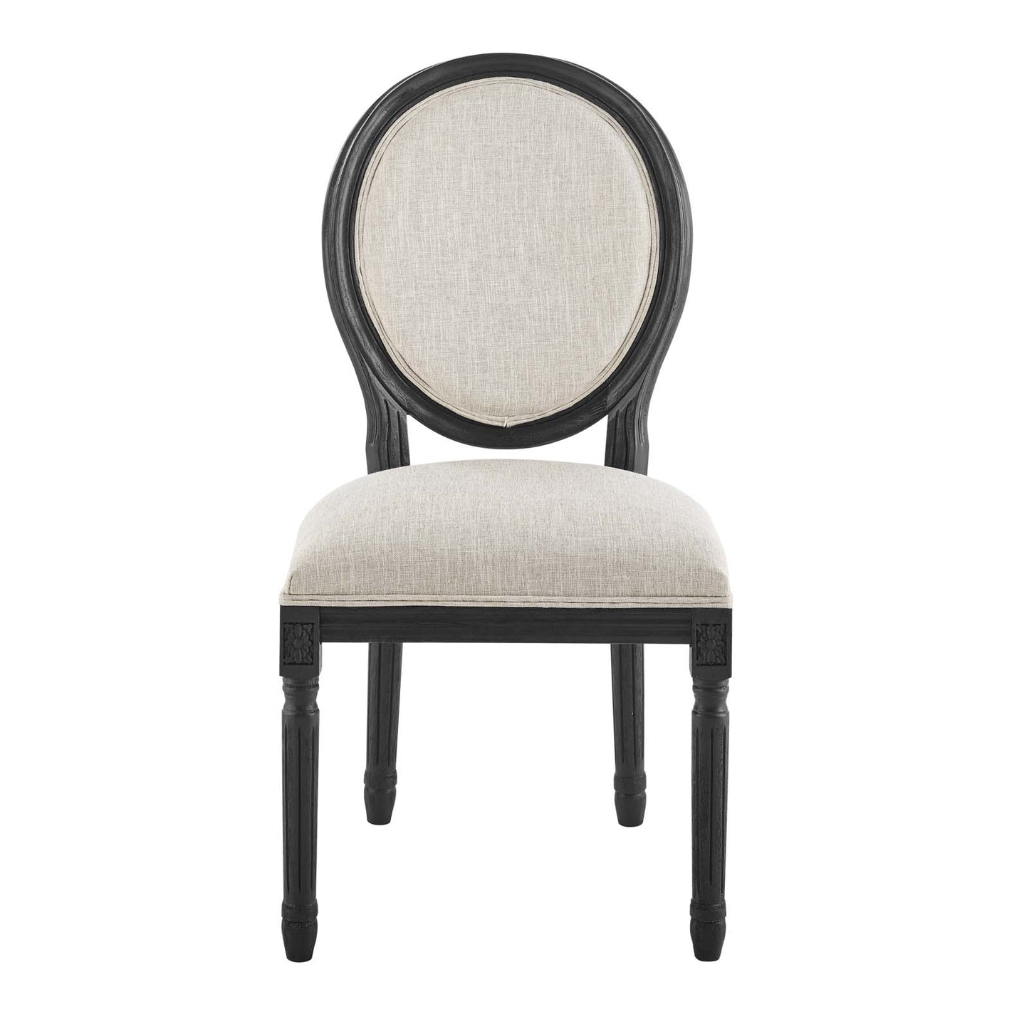 Modway Emanate Vintage French Upholstered Fabric Dining Side Chair | Dining Chairs | Modishstore-4