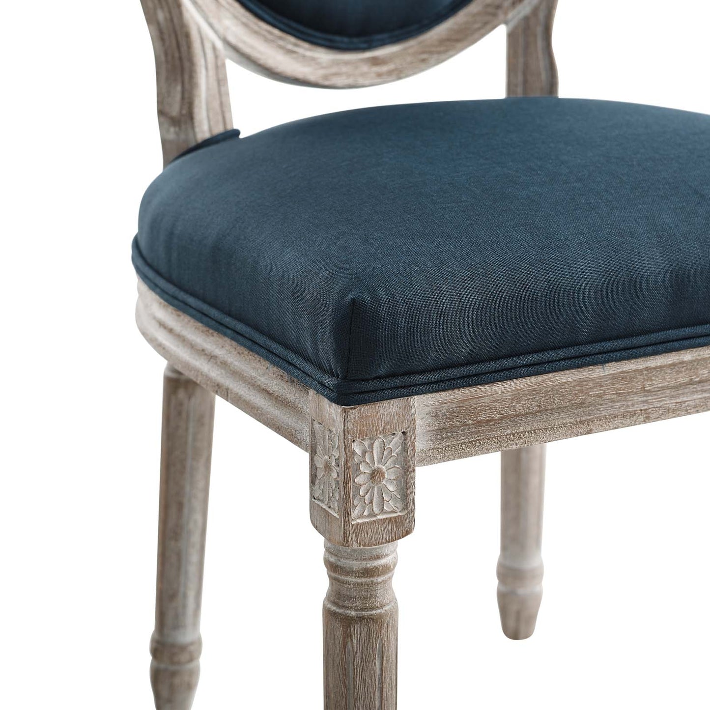 Modway Emanate Vintage French Upholstered Fabric Dining Side Chair | Dining Chairs | Modishstore-29