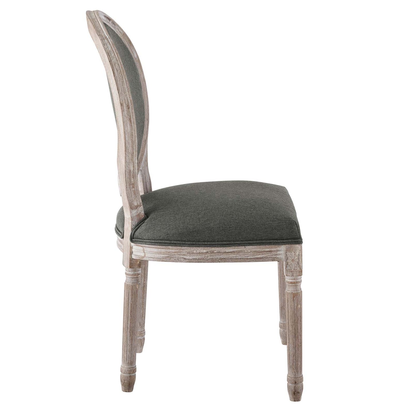 Modway Emanate Vintage French Upholstered Fabric Dining Side Chair | Dining Chairs | Modishstore-31