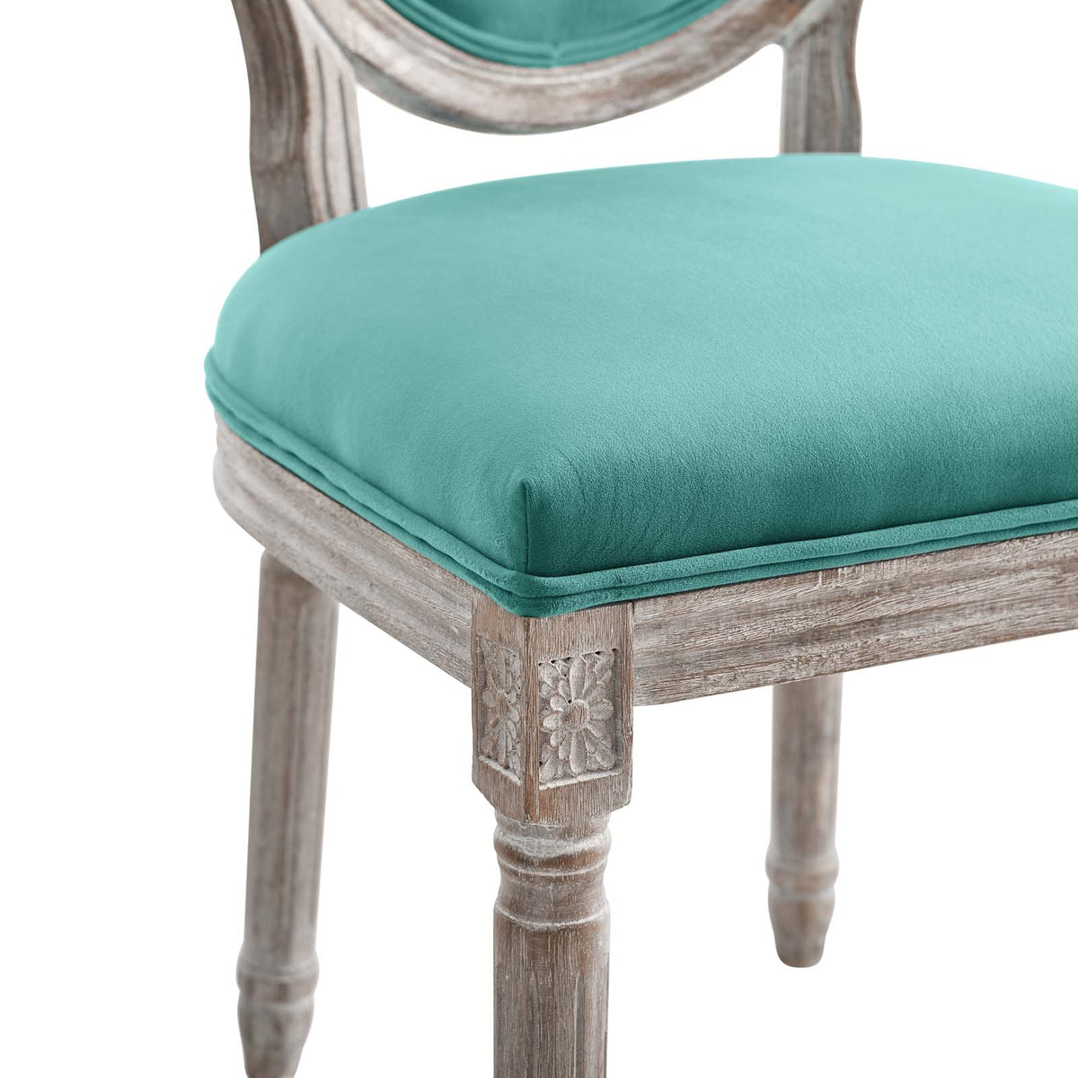 Modway Emanate Vintage French Performance Velvet Dining Side Chair - EEI-4668 | Dining Chairs | Modishstore - 28