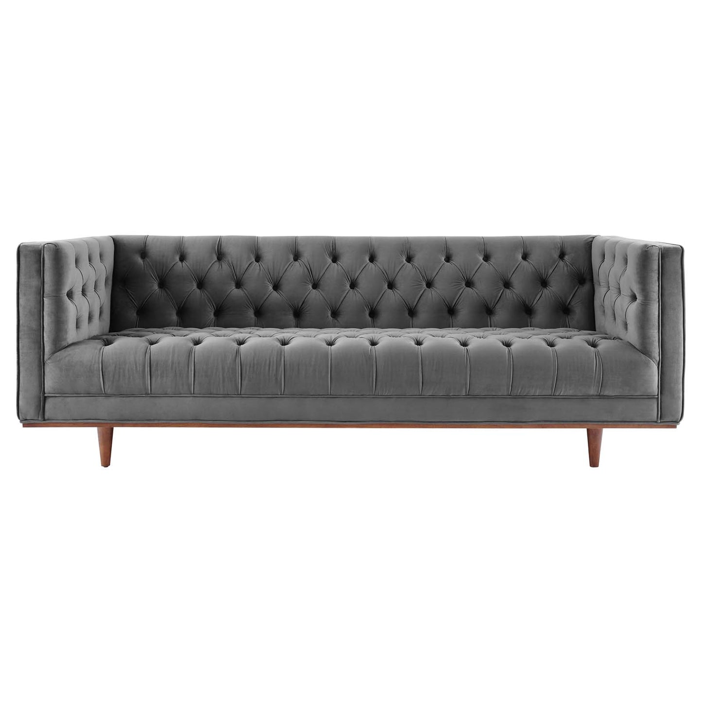 Elation Tufted Performance Velvet Sofa By Modway - EEI-4722 | Sofas | Modishstore - 8