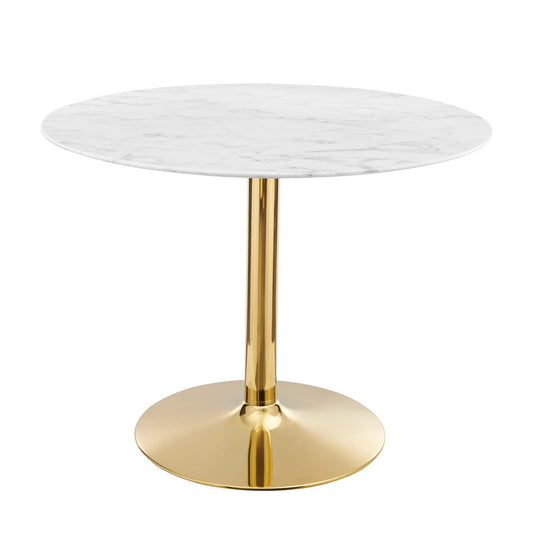 Modway Verne 40" Artificial Marble Dining Table | Dining Tables | Modishstore