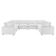 Modway Commix Down Filled Overstuffed Performance Velvet 8-Piece Sectional Sofa | Outdoor Sofas, Loveseats & Sectionals | Modishstore-16