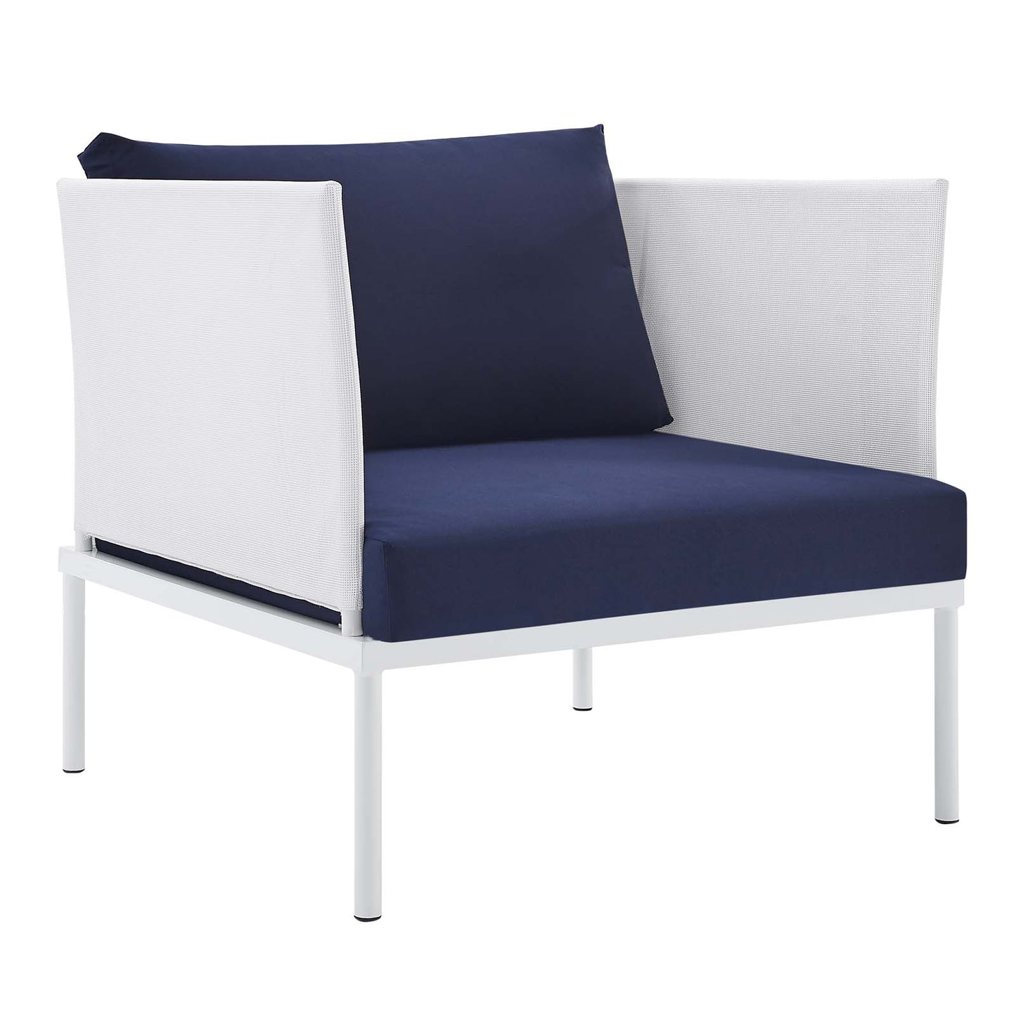 Harmony 8-Piece Sunbrella® Outdoor Patio Aluminum Seating Set By Modway - EEI-4948 | Outdoor Sofas, Loveseats & Sectionals | Modishstore - 10
