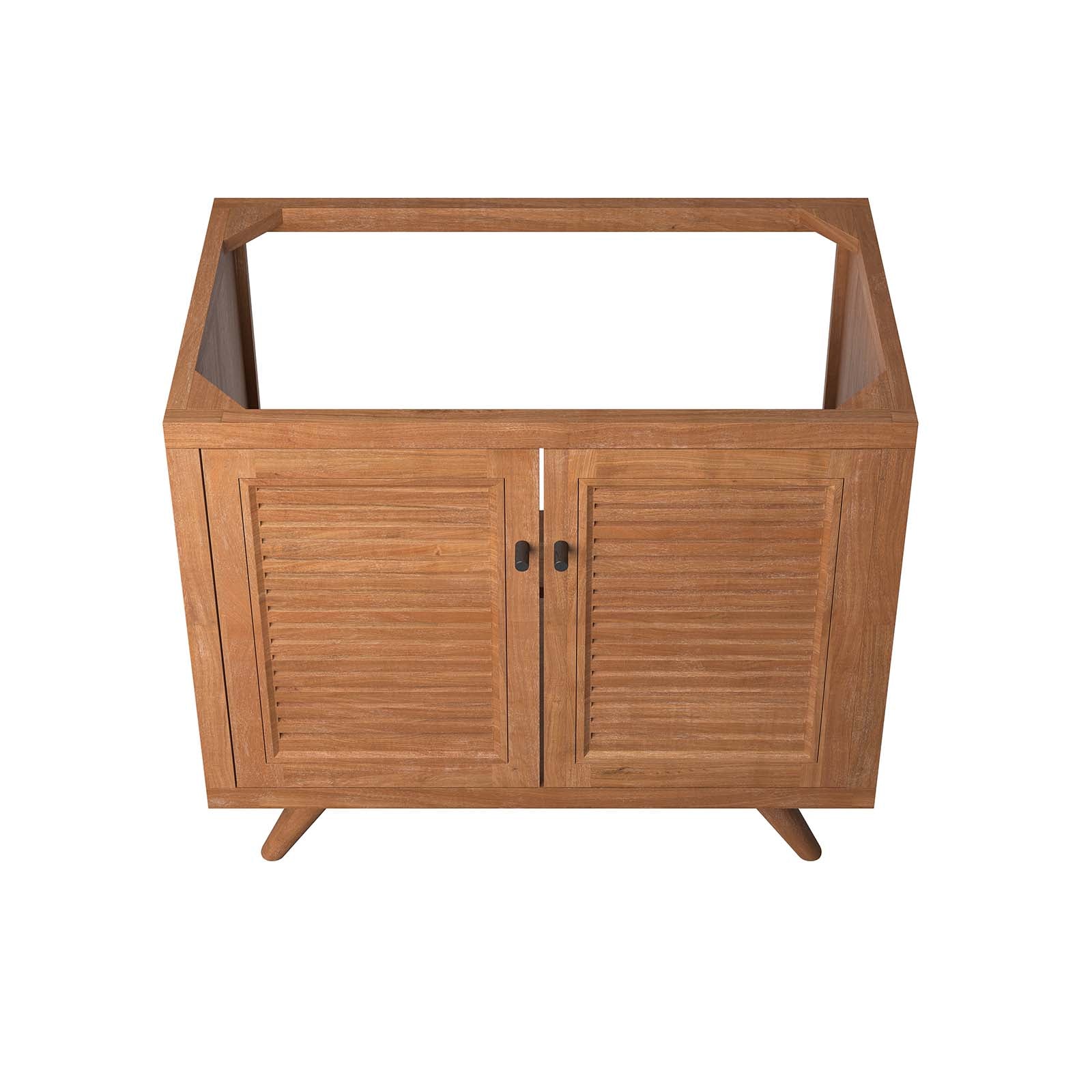 Birdie 36" Teak Wood Bathroom Vanity Cabinet (Sink Basin Not Included) By Modway - EEI-5087 | Bathroom Accessories | Modishstore - 5