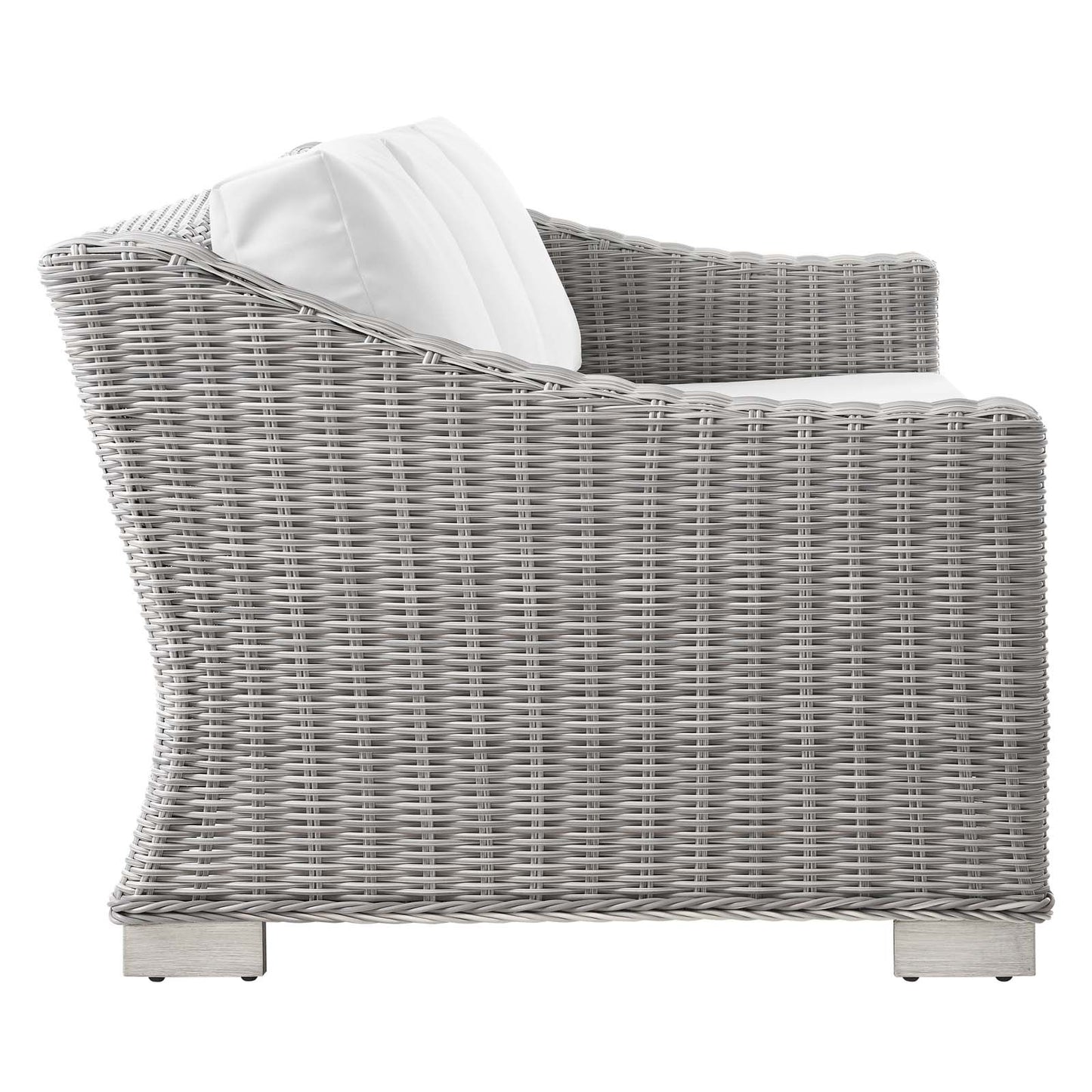 Modway Conway 4-Piece Outdoor Patio Wicker Rattan Furniture Set - EEI-5095 | Outdoor Sofas, Loveseats & Sectionals | Modishstore - 16