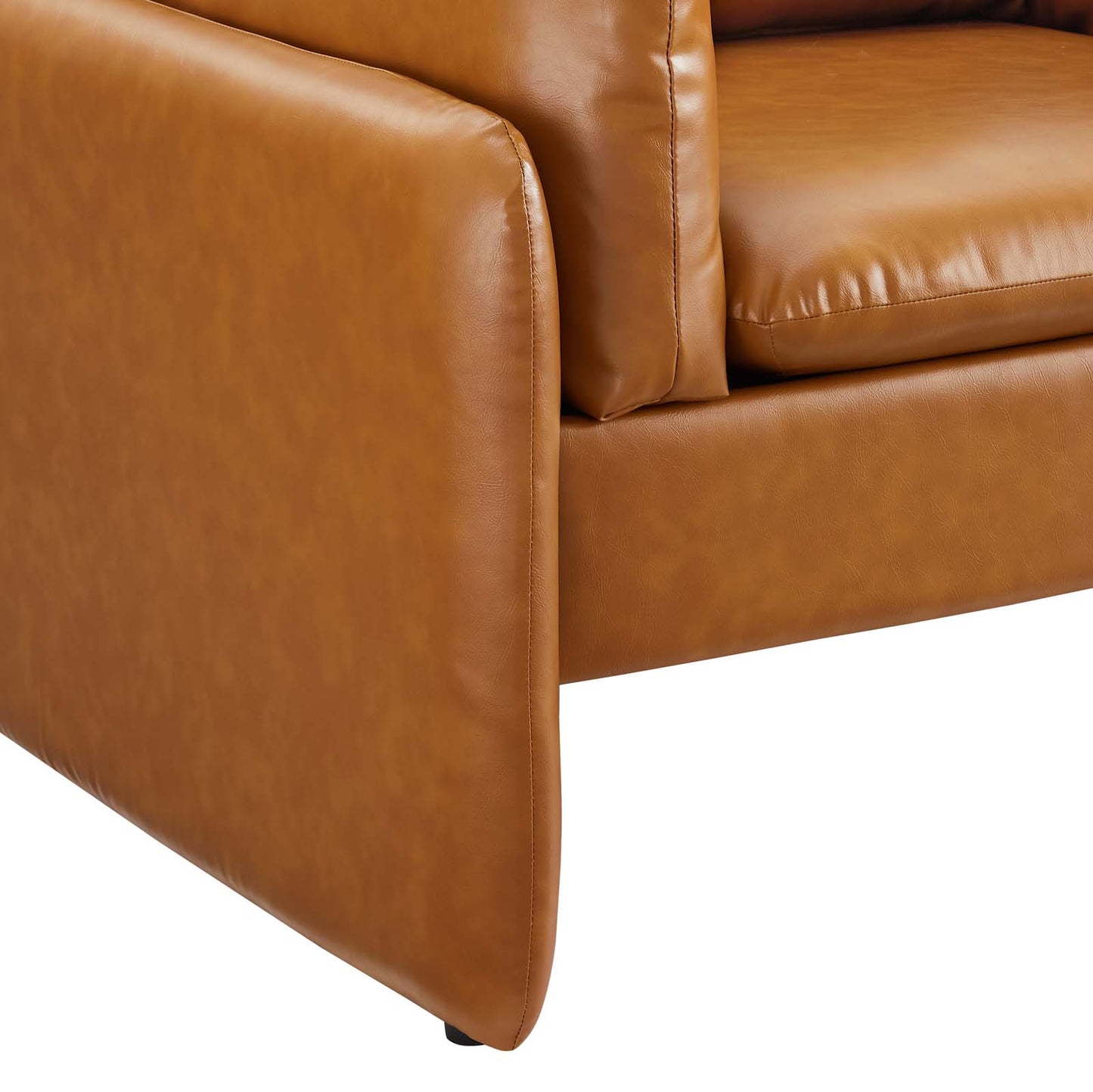 Modway Indicate Vegan Leather Armchair | Armchairs | Modishstore-3