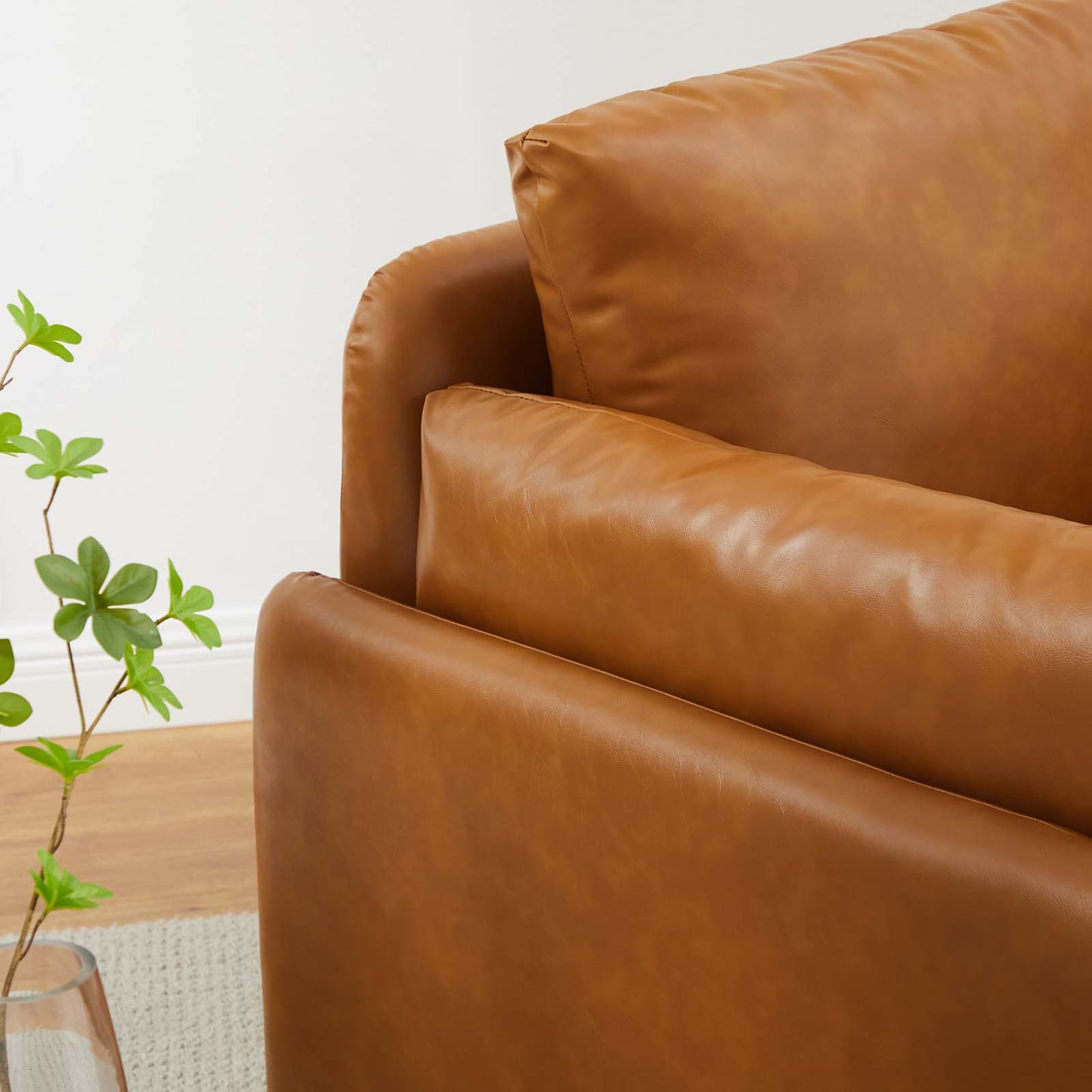 Modway Indicate Vegan Leather Armchair | Armchairs | Modishstore-2