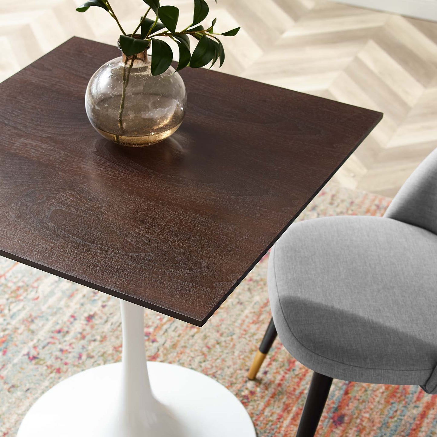Modway Lippa 28" Square Dining Table - EEI-5163 | Dining Tables | Modishstore - 6