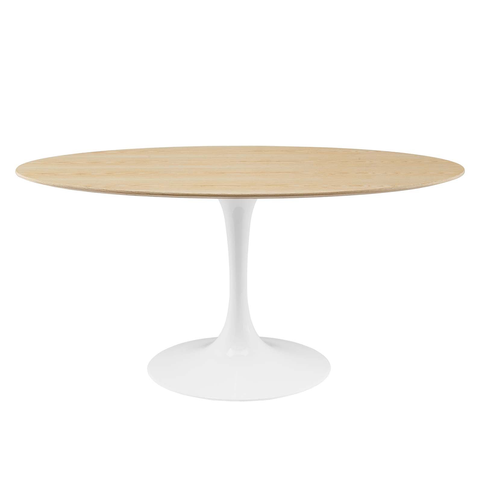 Modway Lippa 60" Oval Dining Table | Dining Tables | Modishstore-2