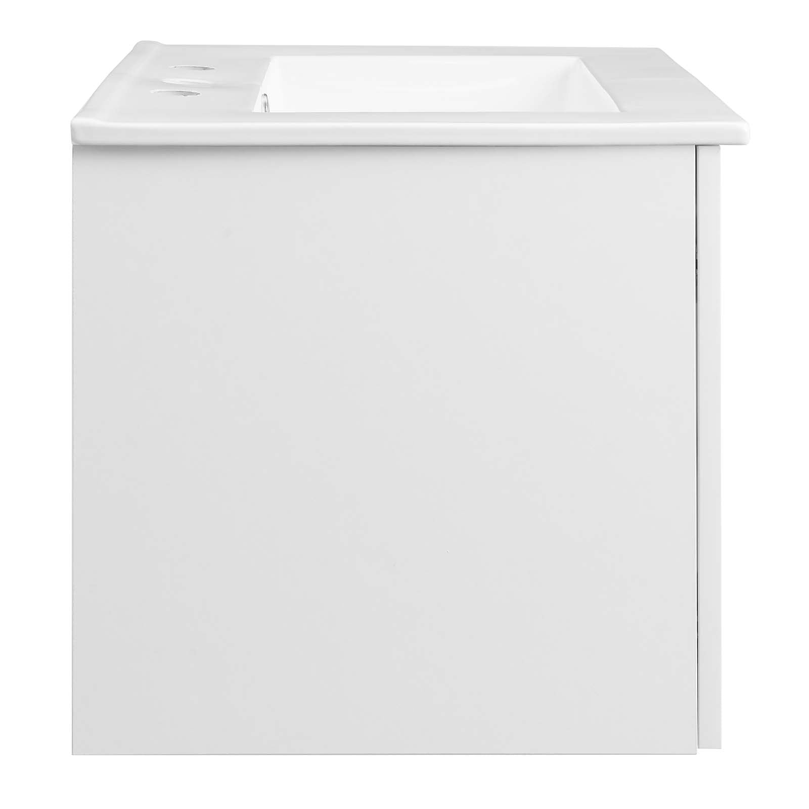 Maybelle 24" Wall-Mount Bathroom Vanity By Modway | Bathroom Accessories | Modishstore-21