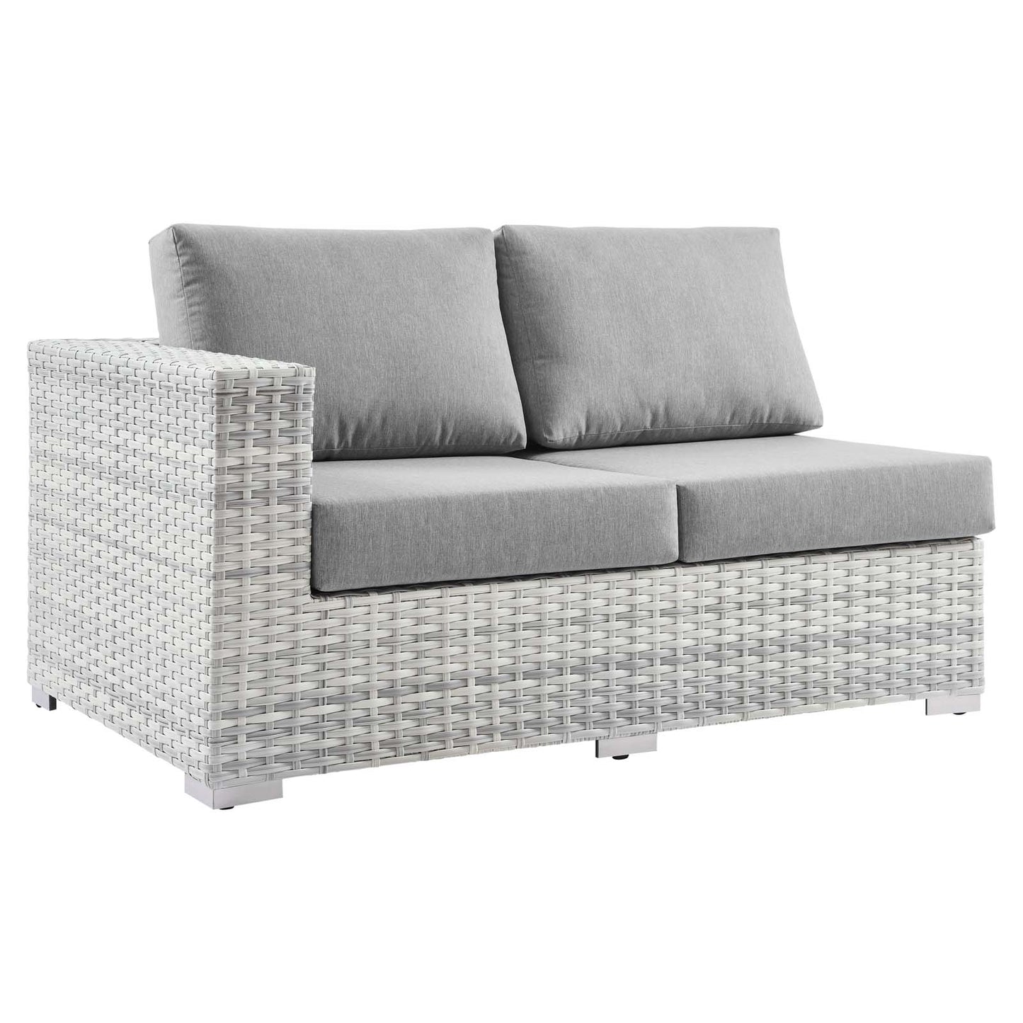 Modway Convene 6-Piece Outdoor Patio Sectional Set - EEI-5447 | Outdoor Sofas, Loveseats & Sectionals | Modishstore - 7
