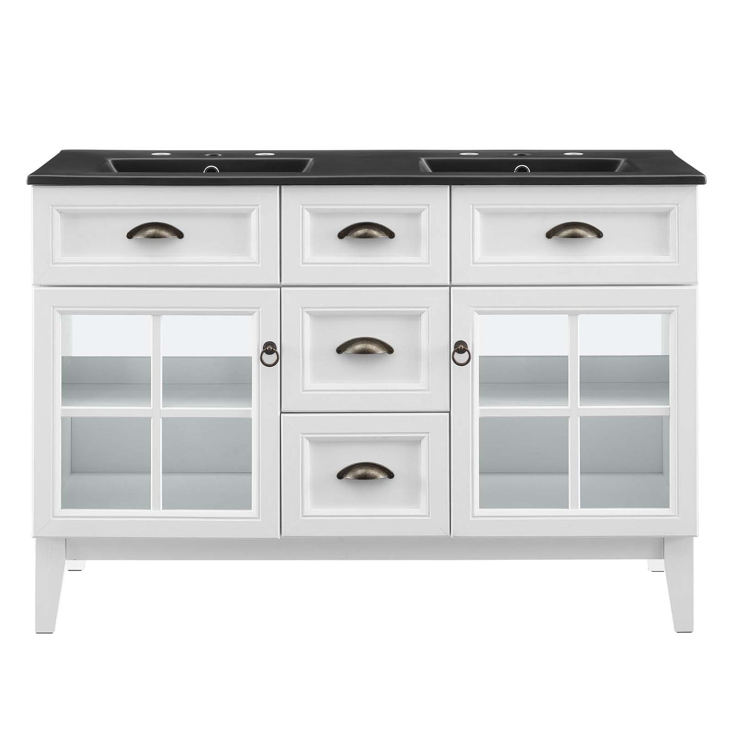 Modway Isle 48" Double Bathroom Vanity Cabinet - EEI-5480 | Bathroom Accessories | Modishstore - 4