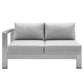 Shore Sunbrella® Fabric Outdoor Patio Aluminum 8 Piece Sectional Sofa Set By Modway | Outdoor Sofas, Loveseats & Sectionals | Modishstore-6