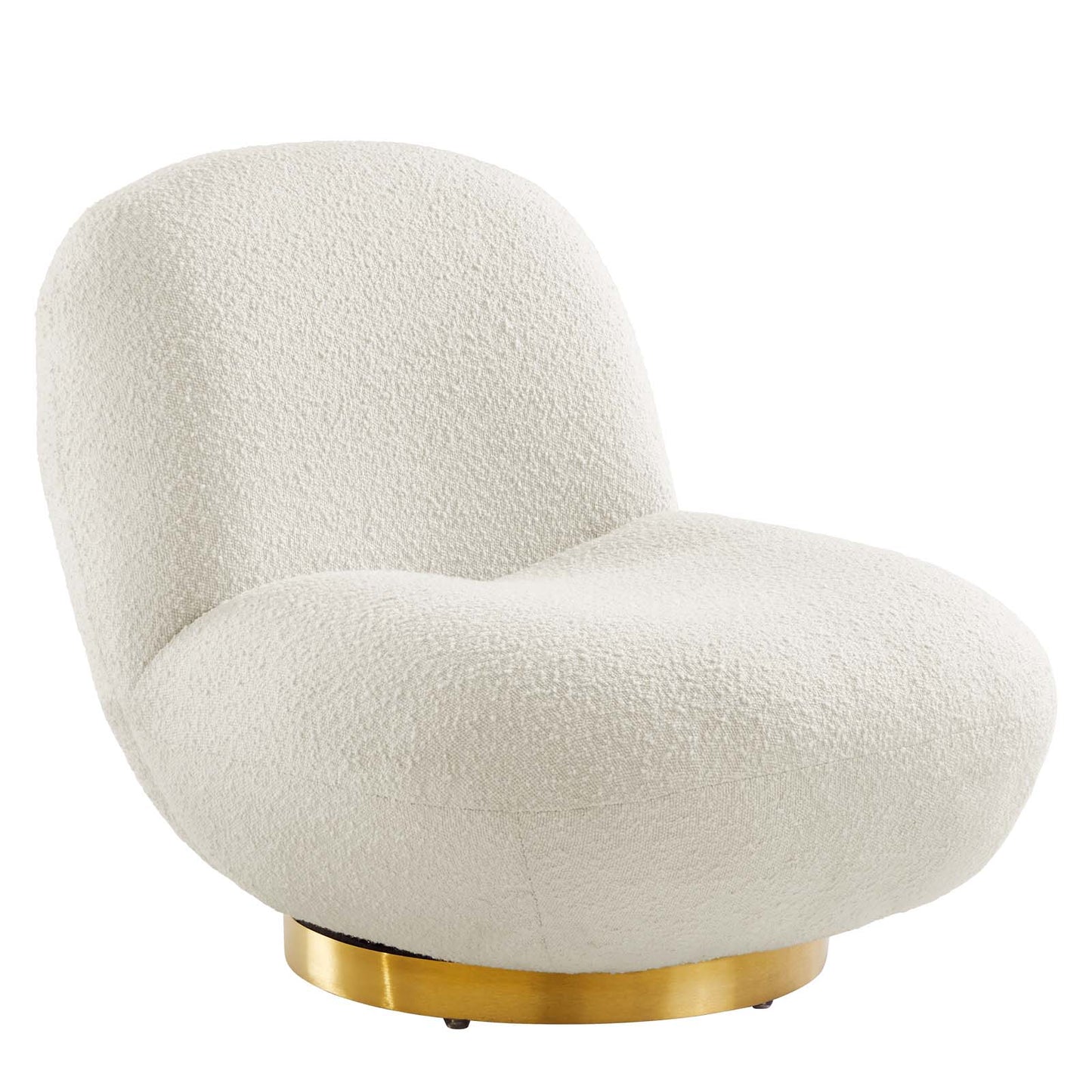 Kindred Upholstered Fabric Swivel Chair By Modway | Lounge Chairs | Modishstore - 2
