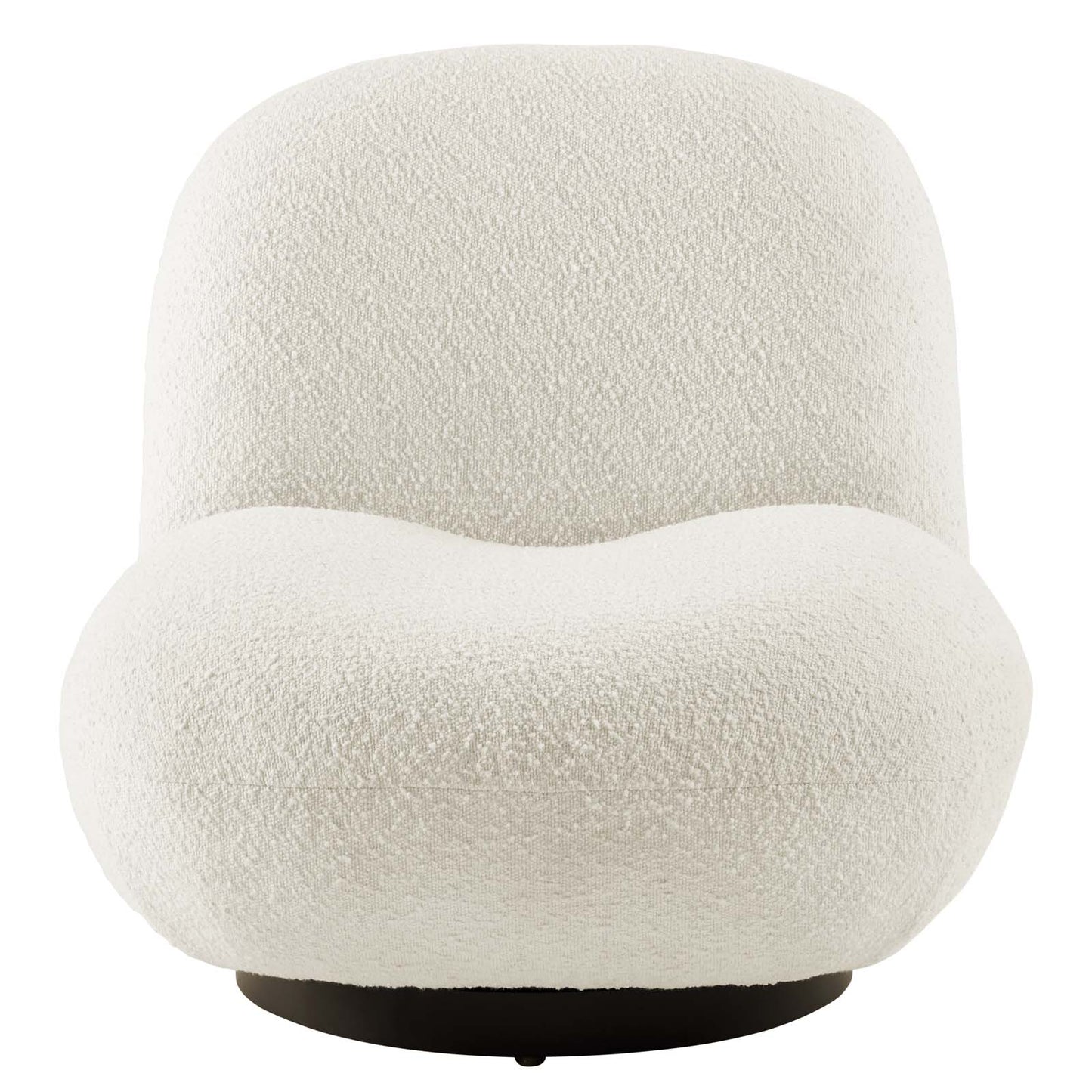 Kindred Boucle Upholstered Upholstered Fabric Swivel Chair By Modway - EEI-5486 | Lounge Chairs | Modishstore - 6