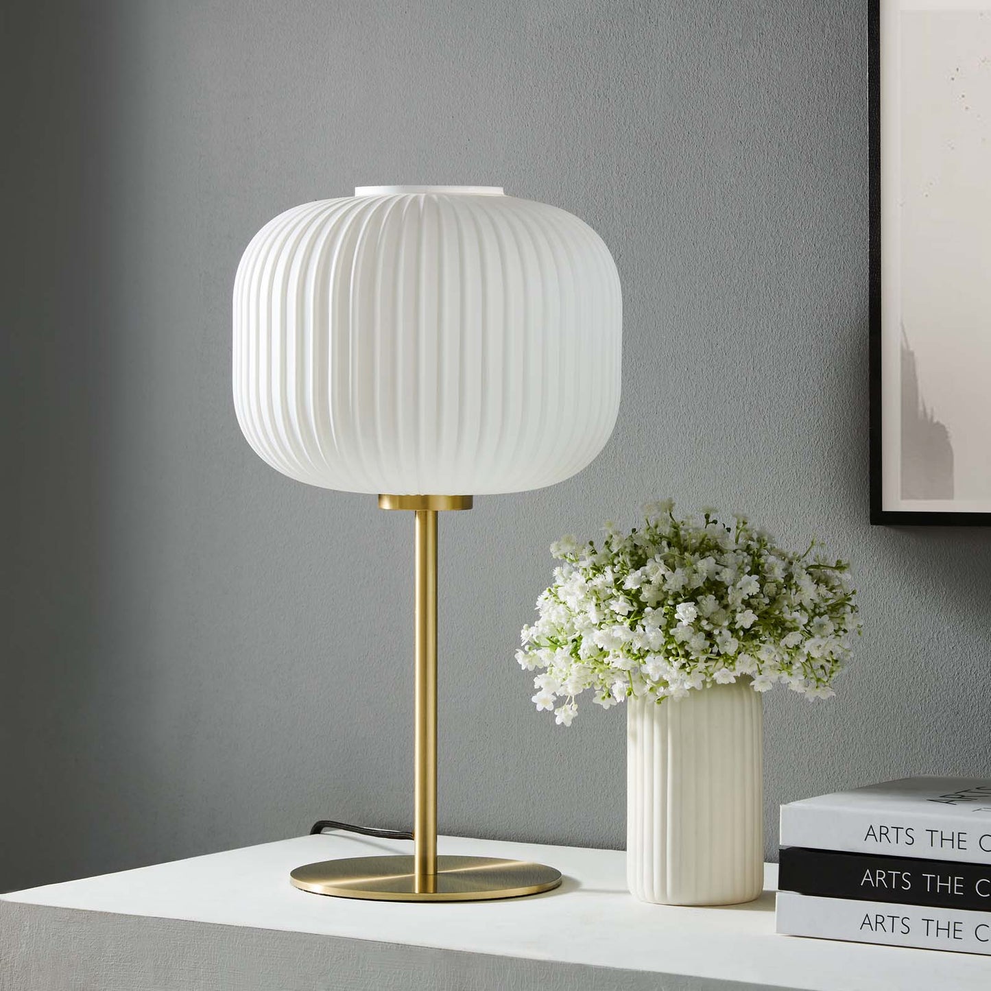 Reprise Glass Sphere Glass and Metal Table Lamp By Modway - EEI-5622 | Table Lamps | Modishstore - 15