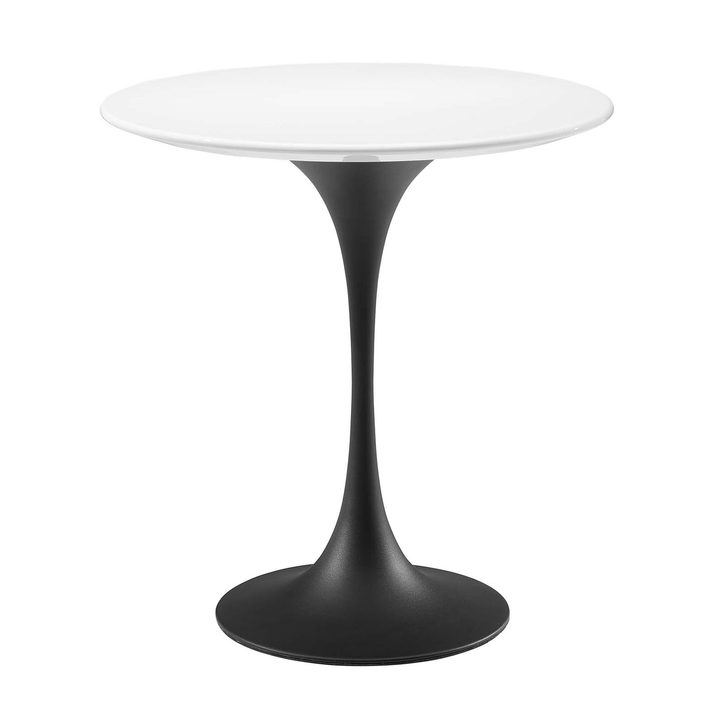 Lippa 20" Round Side Table By Modway - EEI-5688-BLK-WHI | Side Tables |  Modishstore - 2