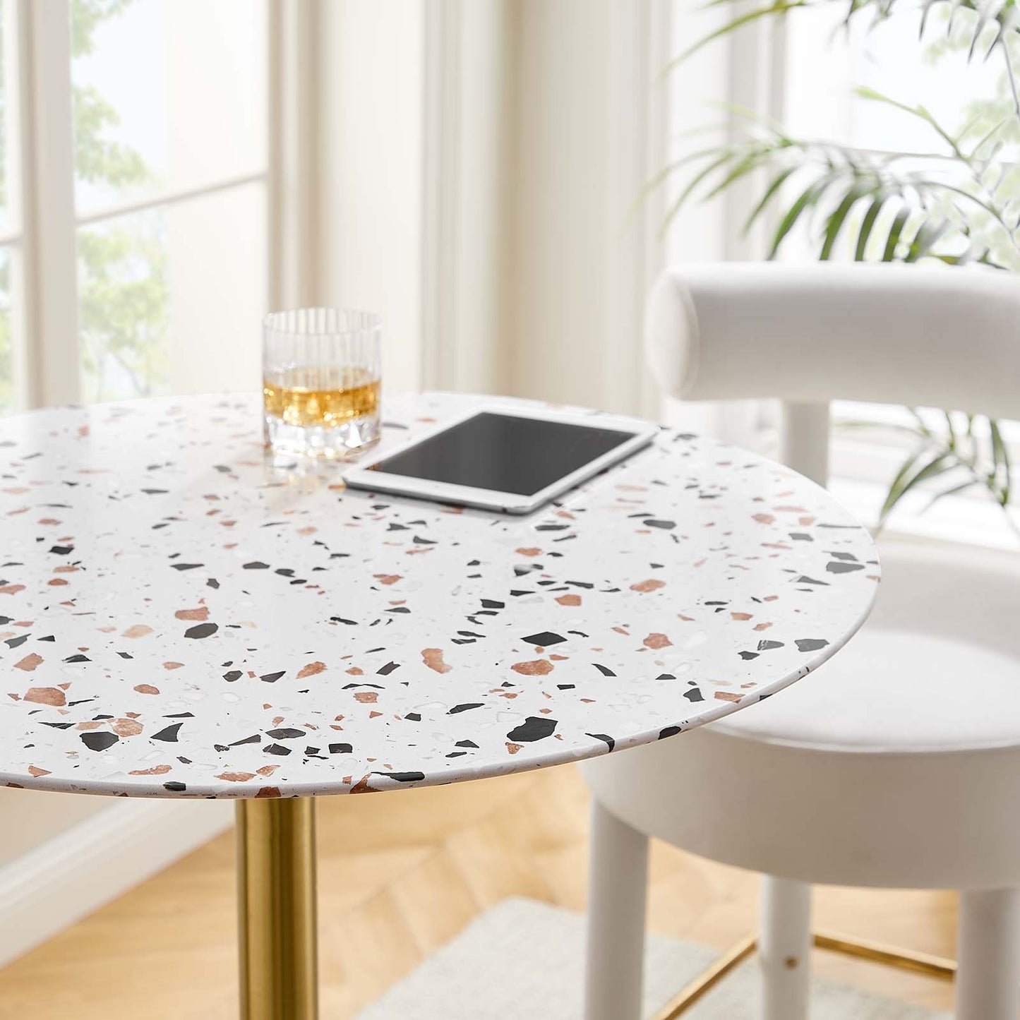 Lippa 28" Round Terrazzo Bar Table By Modway - EEI-5708 | Bar Tables | Modishstore - 7