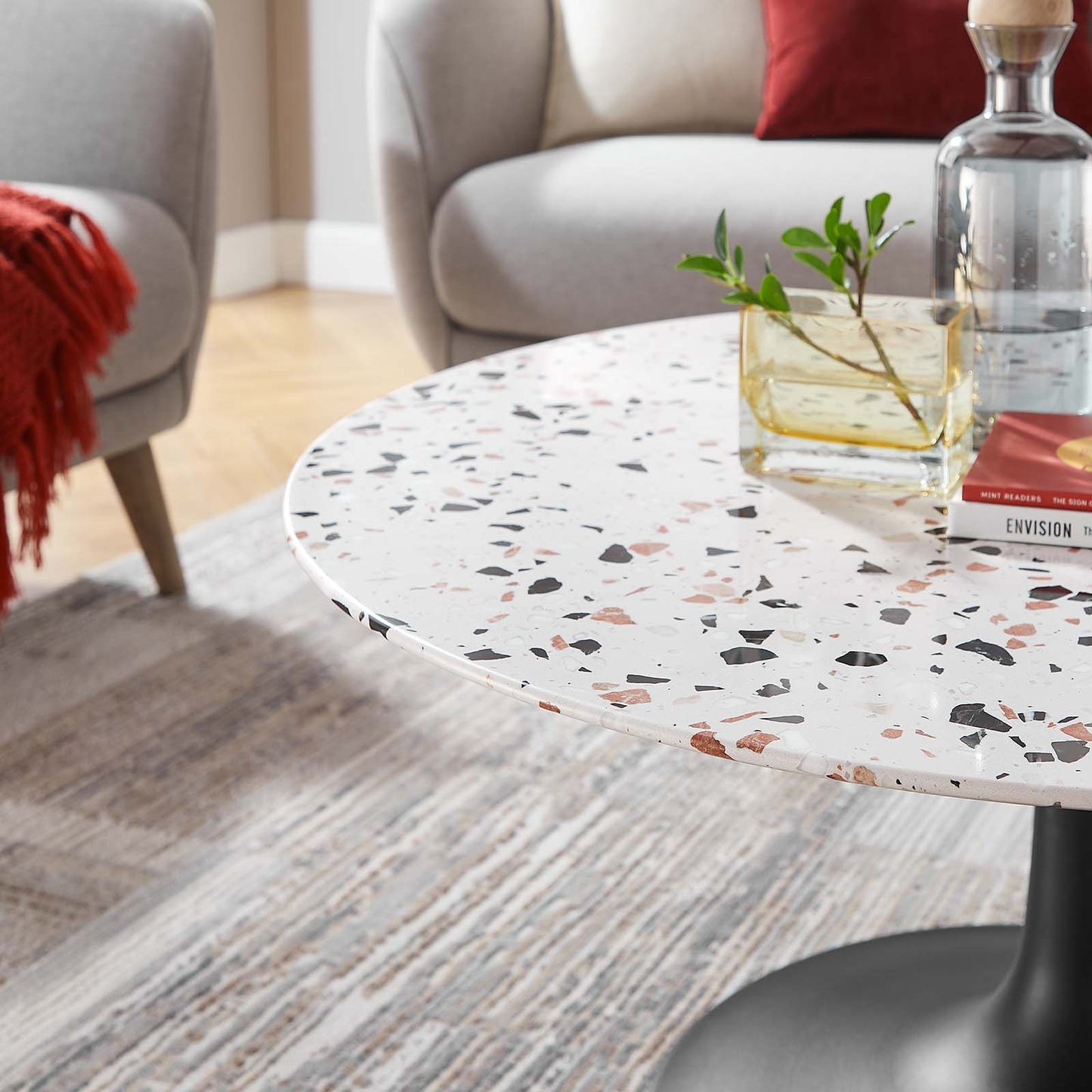 Lippa 36" Round Terrazzo Coffee Table By Modway - EEI-5721 | Coffee Tables | Modishstore - 7