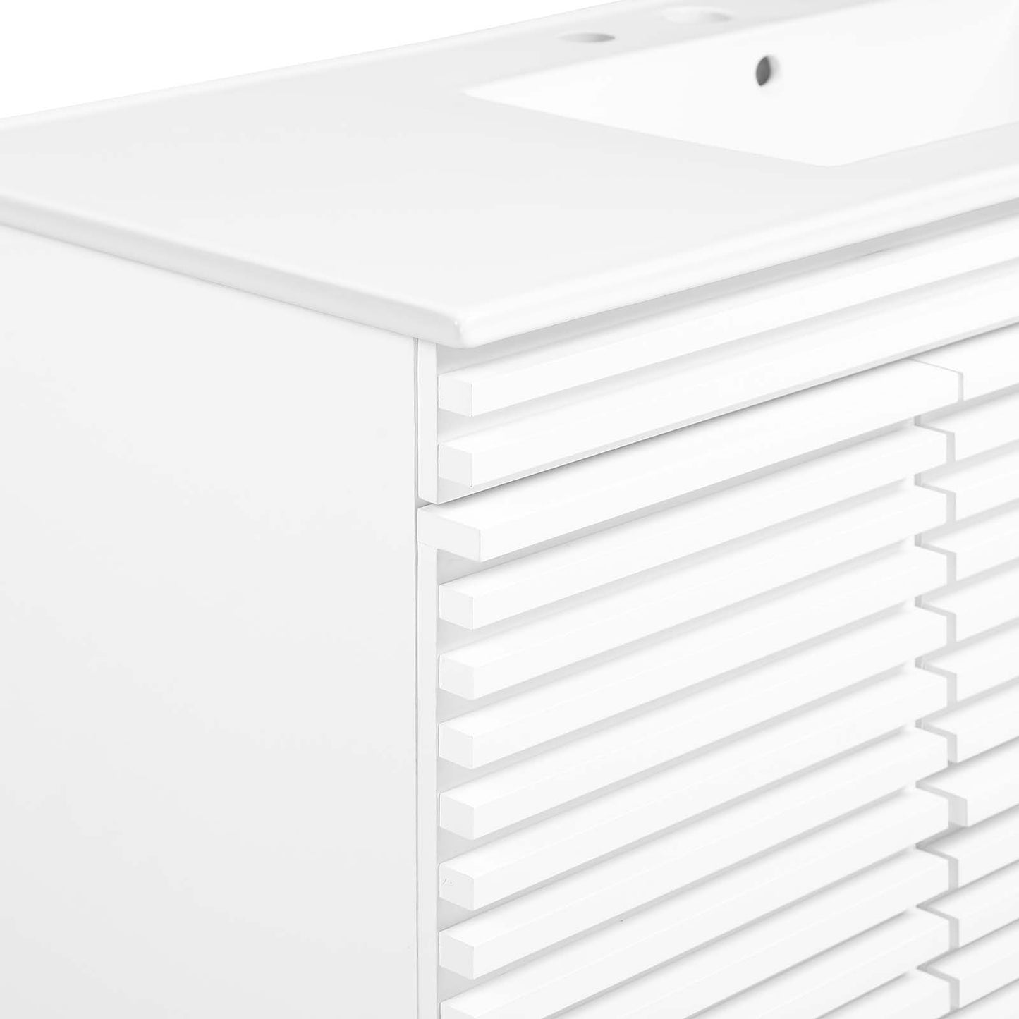 Render 48" Wall-Mount Bathroom Vanity By Modway - EEI-5801 | Bathroom Accessories | Modishstore - 120