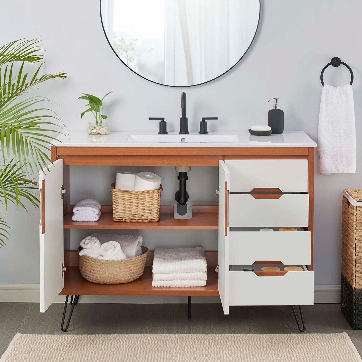 Energize 48" Bathroom Vanity By Modway - EEI-5808 | Bathroom Accessories | Modishstore - 18