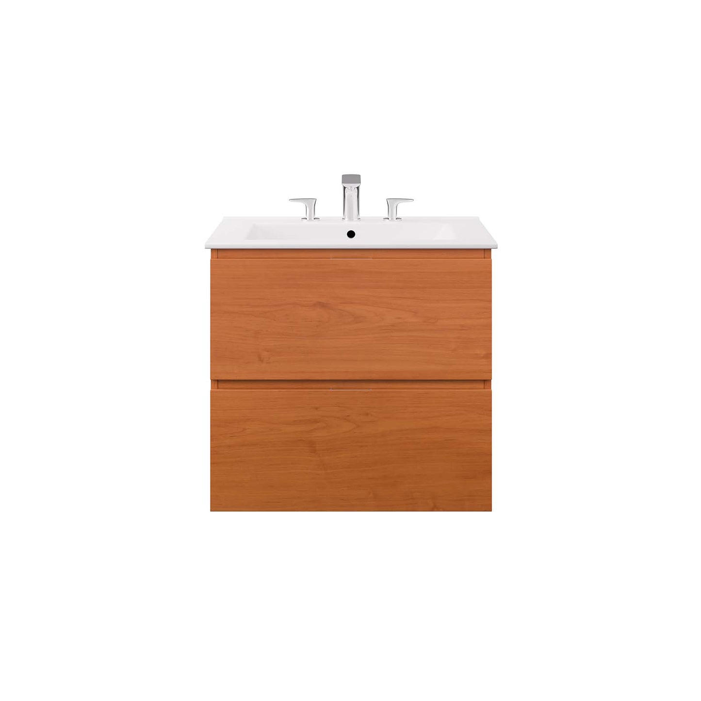 Scenic 24" Wall-Mount Bathroom Vanity By Modway - EEI-5811 | Bathroom Accessories | Modishstore - 14