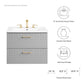 Daybreak 24" Bathroom Vanity By Modway - EEI-5818-BLU-WHI | Bathroom Accessories |  Modishstore - 24
