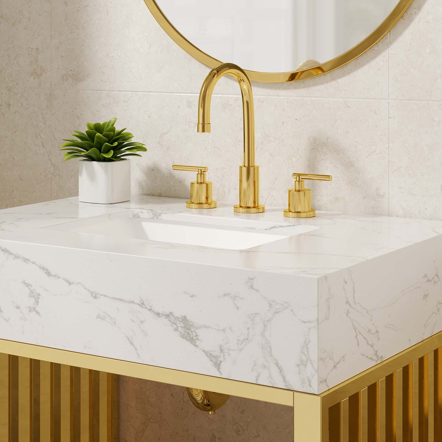 Gridiron 30" Bathroom Vanity By Modway - EEI-6105 | Bathroom Accessories | Modishstore