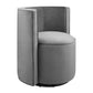 Della Performance Velvet Fabric Swivel Chair By Modway - EEI-6222 | Armchairs | Modishstore - 2