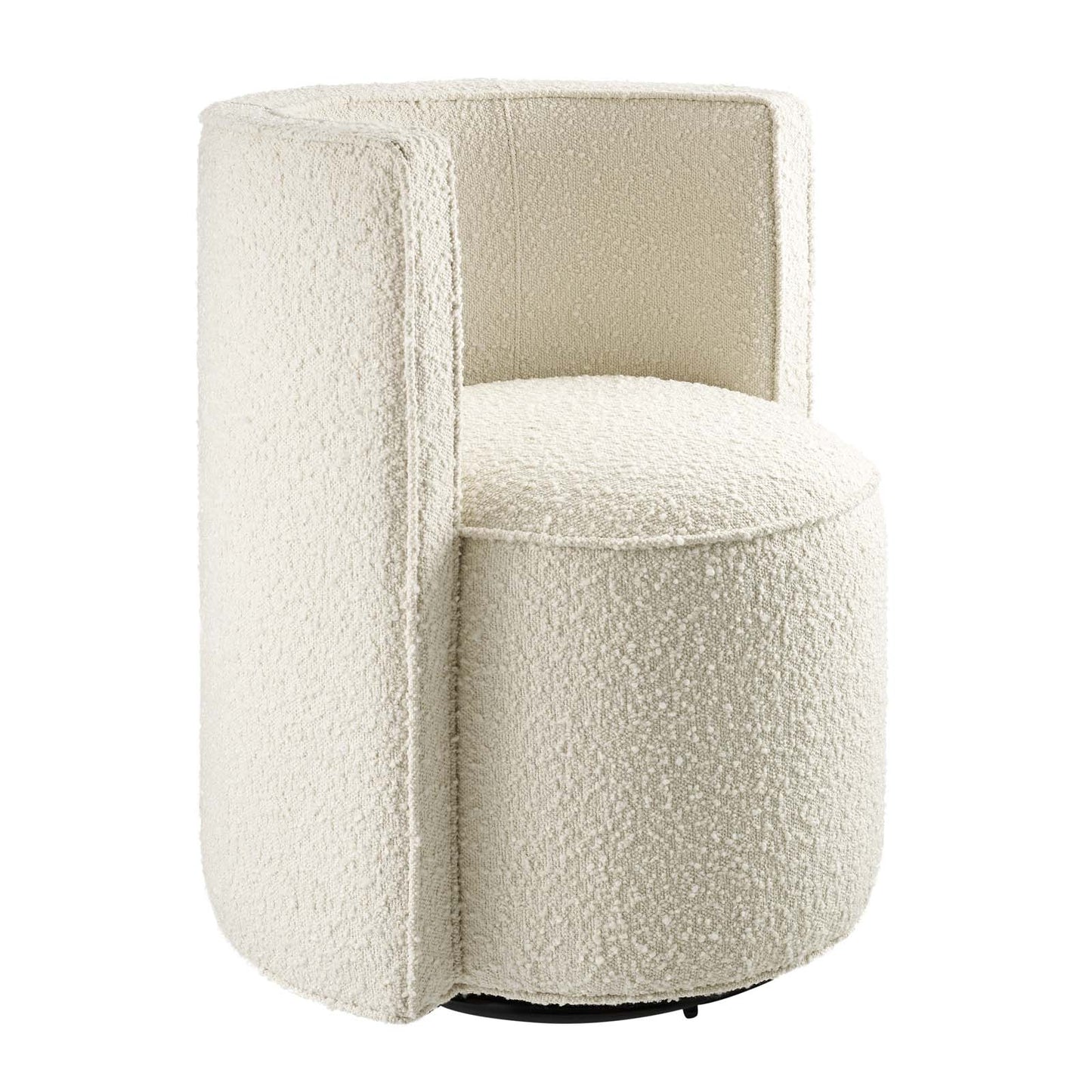 Della Boucle Fabric Swivel Chair By Modway - EEI-6223 | Armchairs | Modishstore - 2