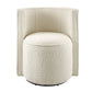 Della Boucle Fabric Swivel Chair By Modway - EEI-6223 | Armchairs | Modishstore - 5