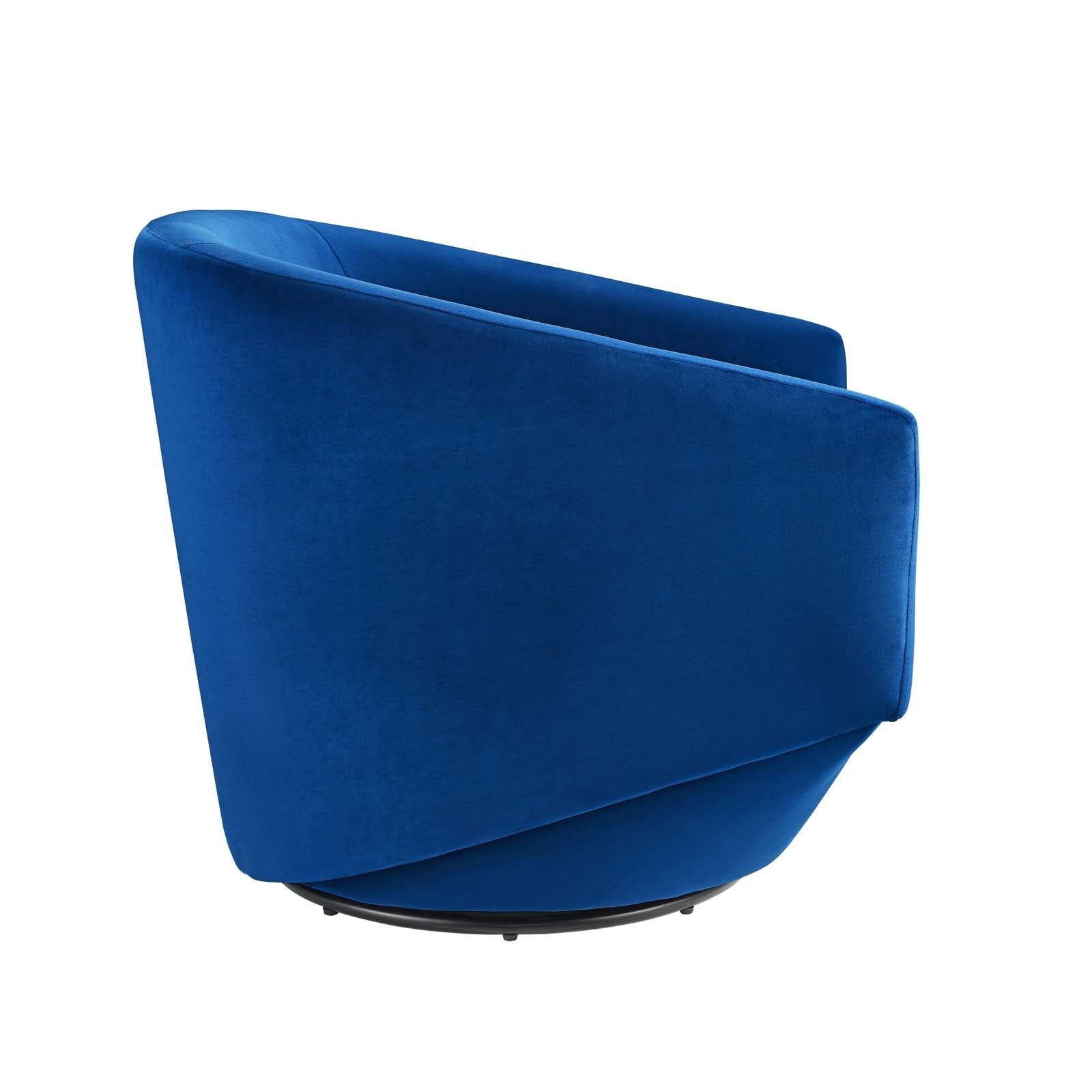 Series Performance Velvet Fabric Swivel Chair By Modway - EEI-6224 | Armchairs | Modishstore - 10