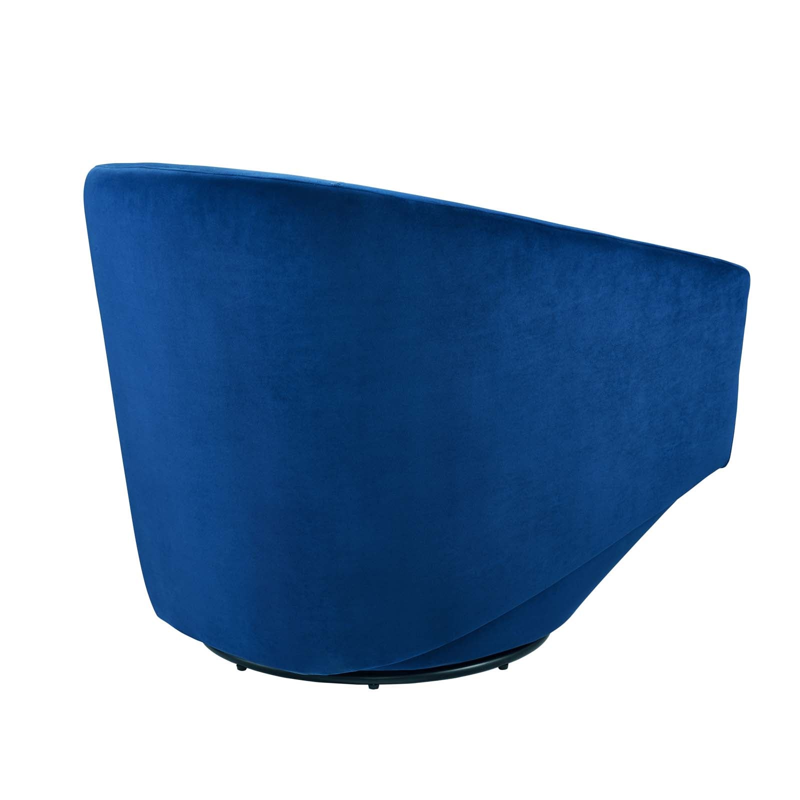 Series Performance Velvet Fabric Swivel Chair By Modway - EEI-6224 | Armchairs | Modishstore - 11