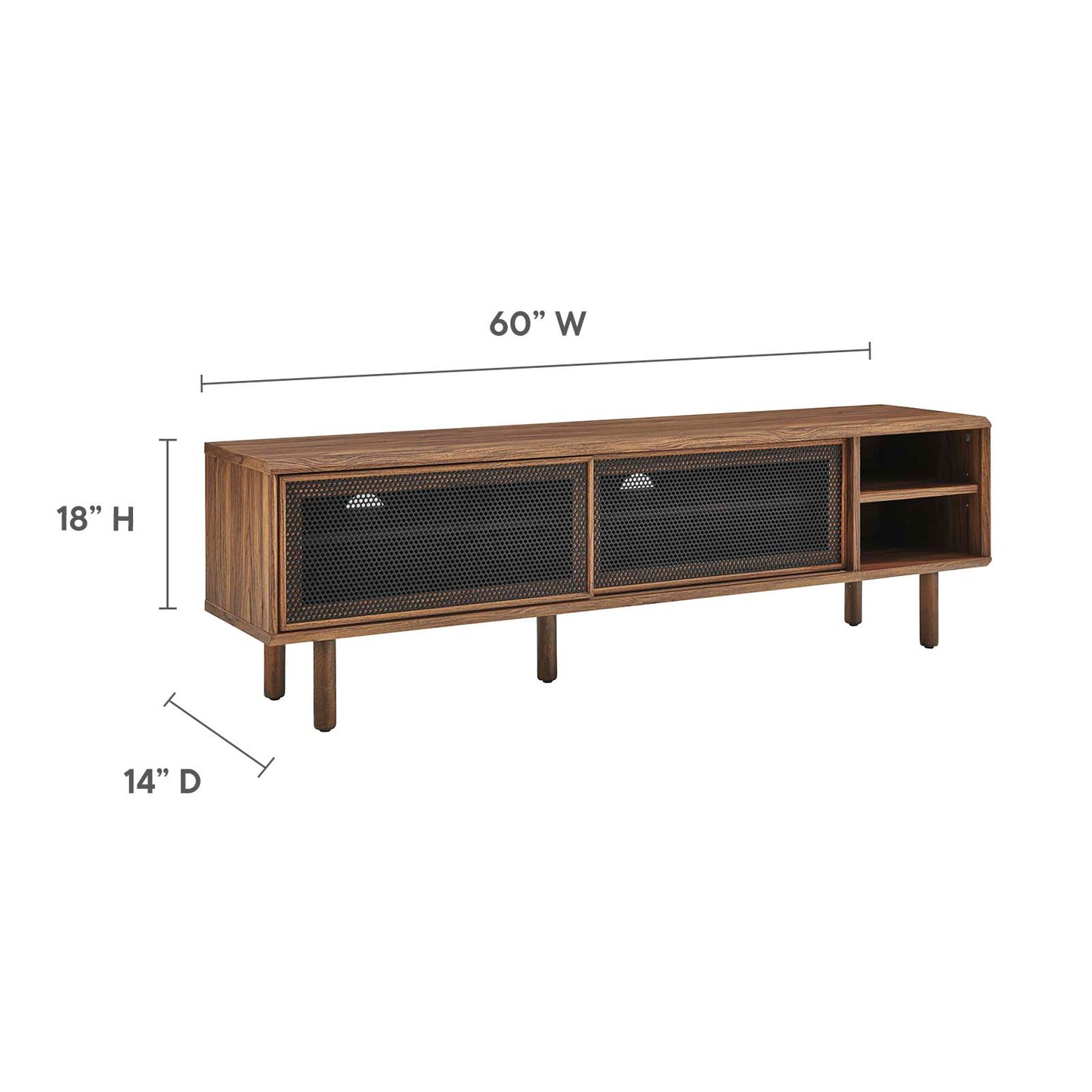 Kurtis 60" TV Stand By Modway - EEI-6234 | TV Stands | Modishstore - 27