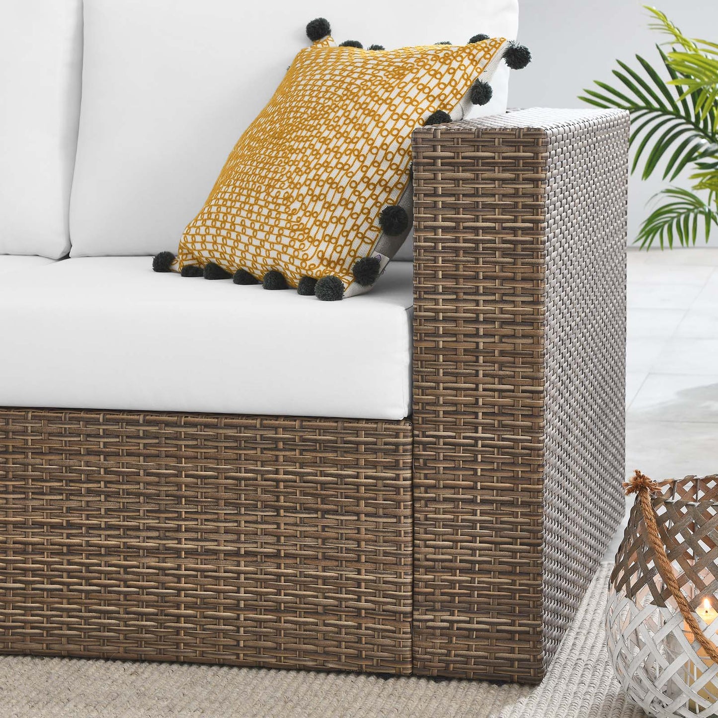 Convene Outdoor Patio Outdoor Patio Right-Arm Loveseat By Modway - EEI-6242 | Outdoor Sofas, Loveseats & Sectionals | Modishstore - 16