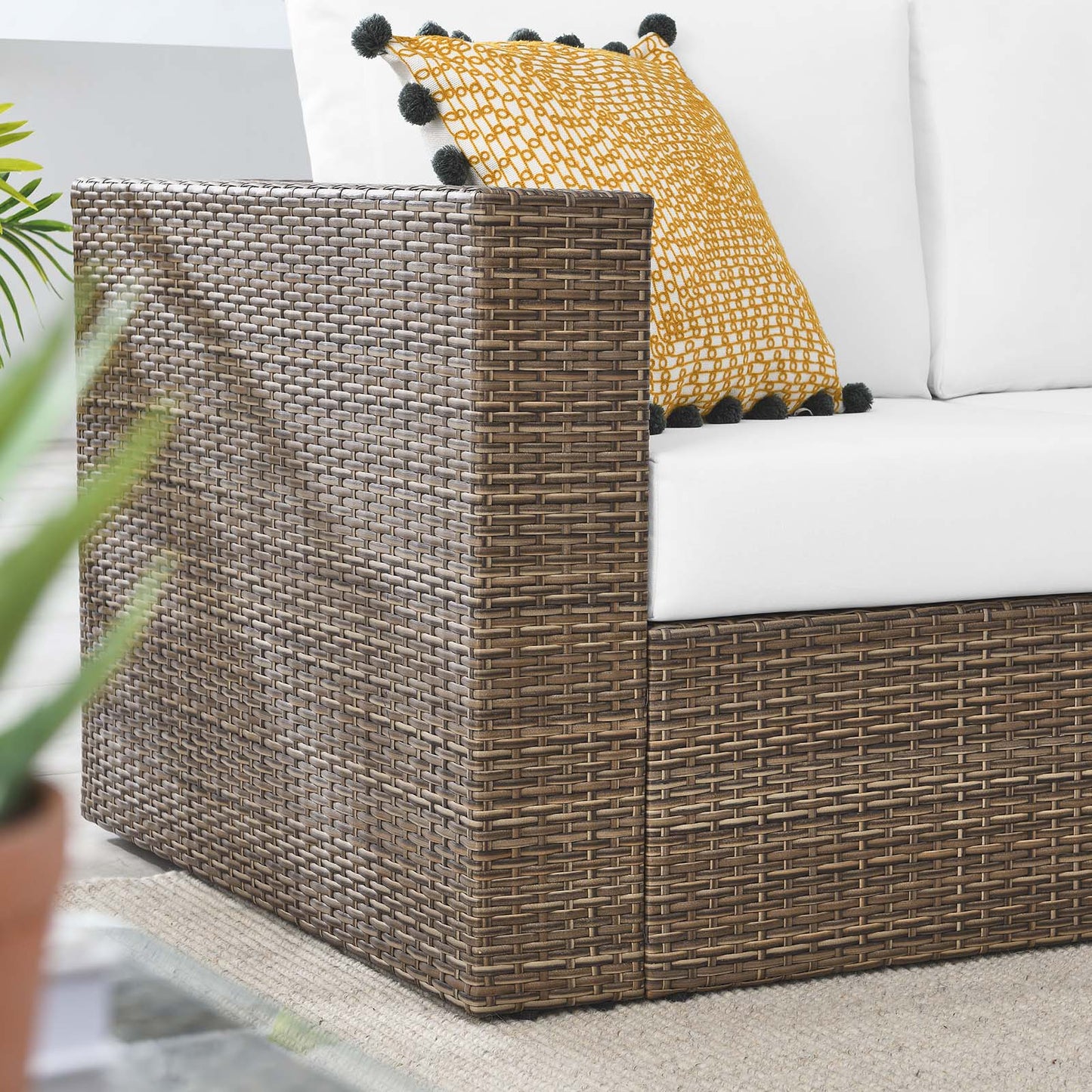 Convene Outdoor Patio Outdoor Patio Loveseat By Modway - EEI-6246 | Outdoor Sofas, Loveseats & Sectionals | Modishstore - 16