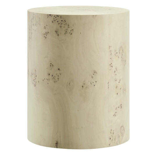 Cosmos 16" Round Burl Wood Side Table By Modway - EEI-6271 | Side Tables | Modishstore