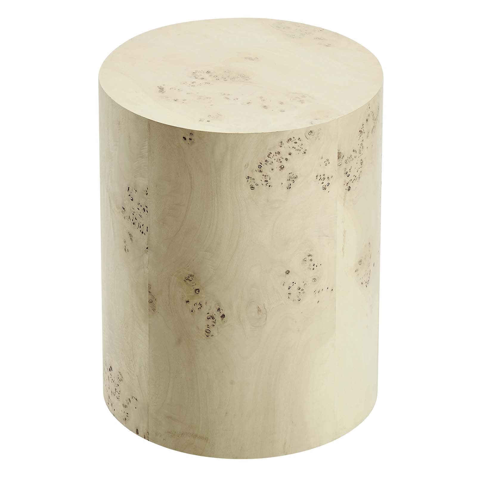 Cosmos 16" Round Burl Wood Side Table By Modway - EEI-6271 | Side Tables | Modishstore - 3